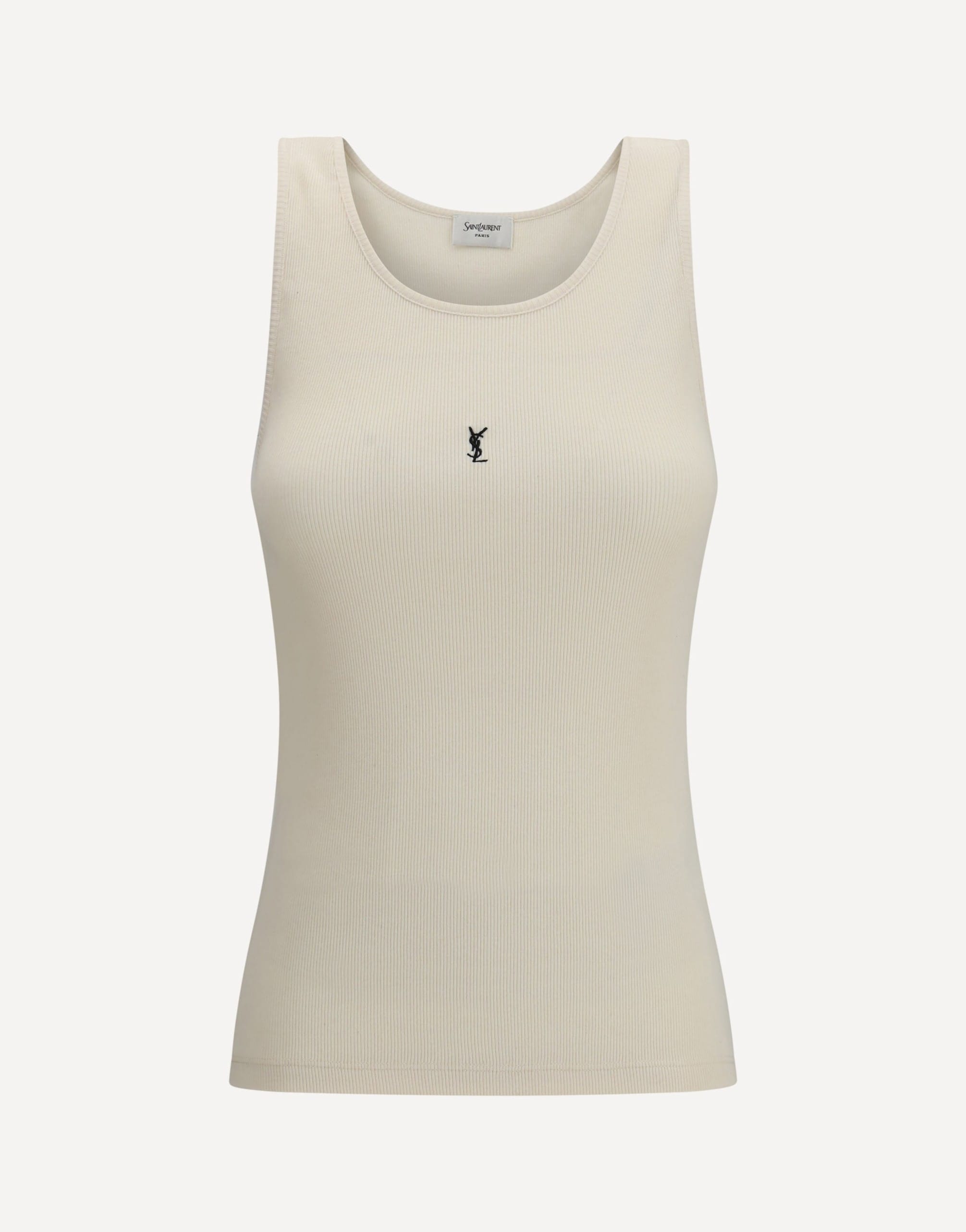 Saint Laurent Ribbed Tank Top