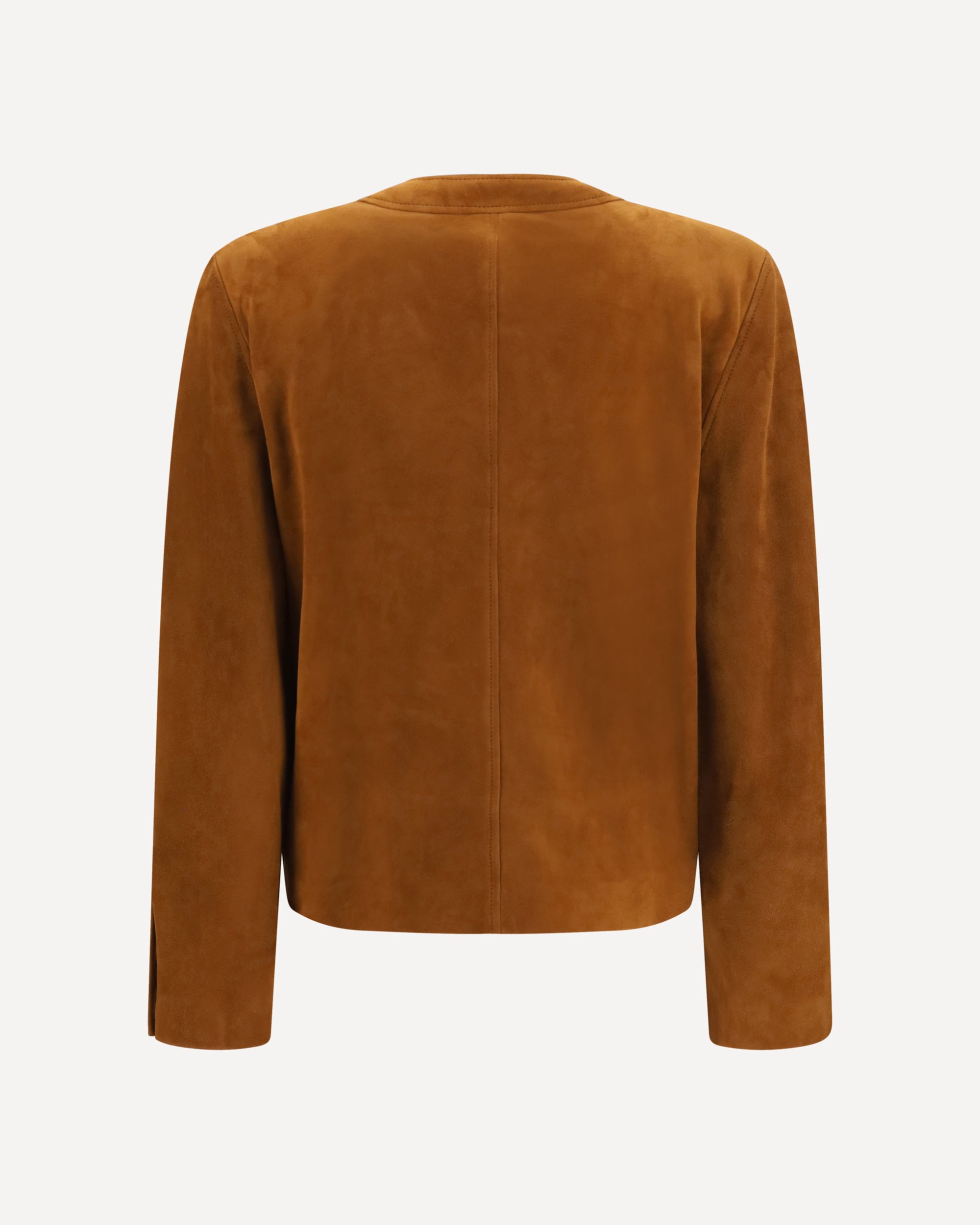 Saint Laurent Короткая замшевая куртка на пуговицах - alternate view