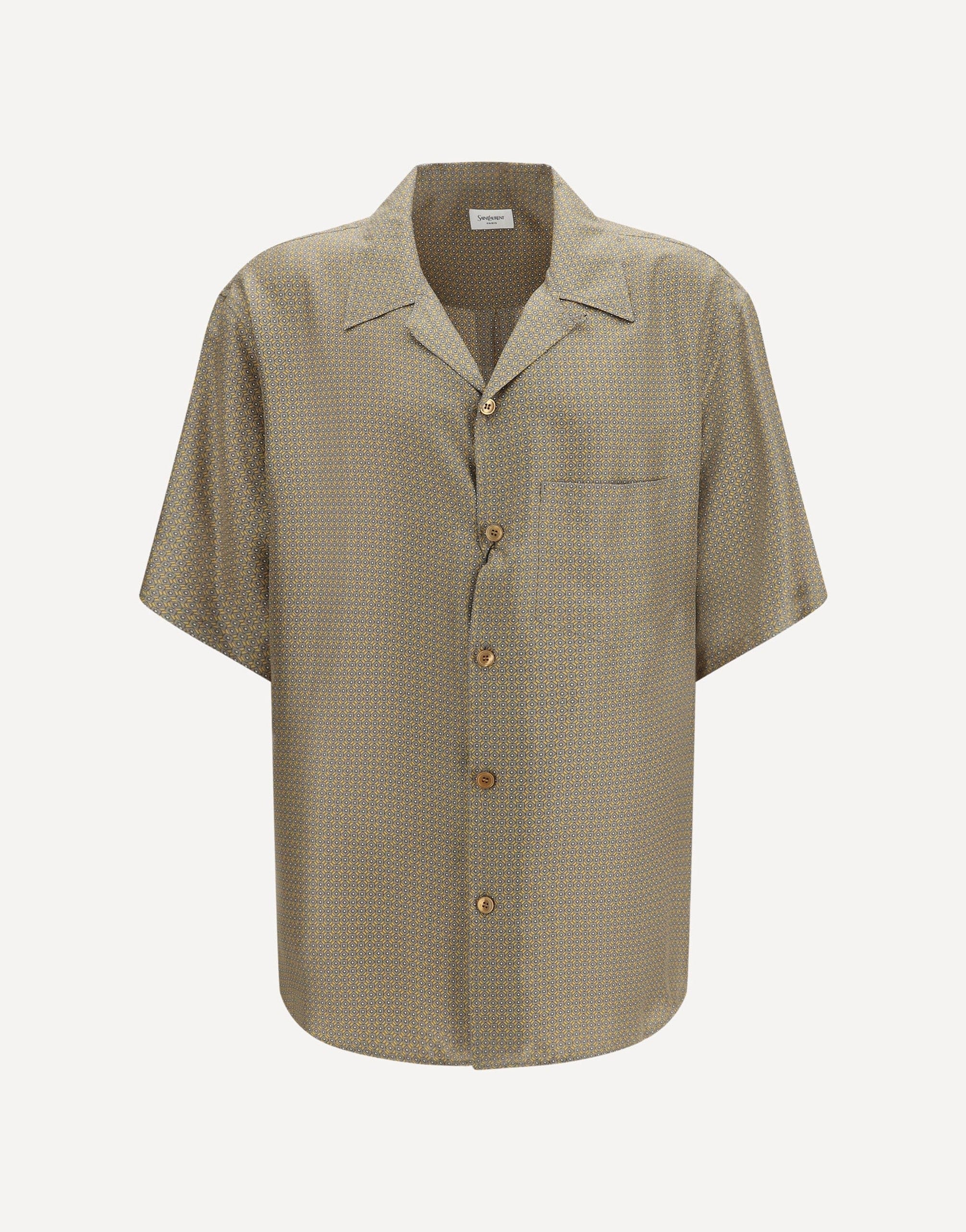 Saint Laurent Silk Satin Shirt