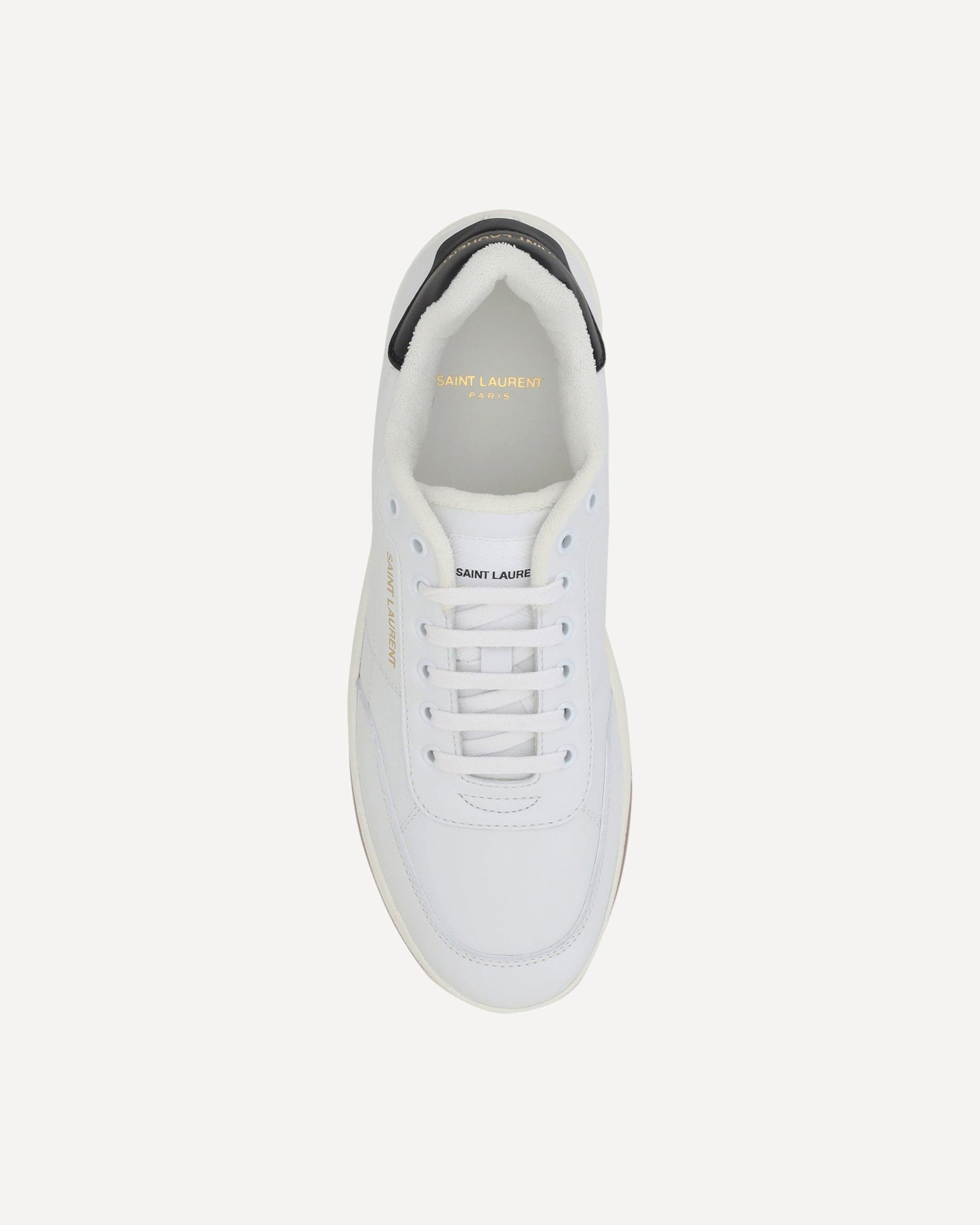 Saint Laurent Sl61 Leather Sneakers