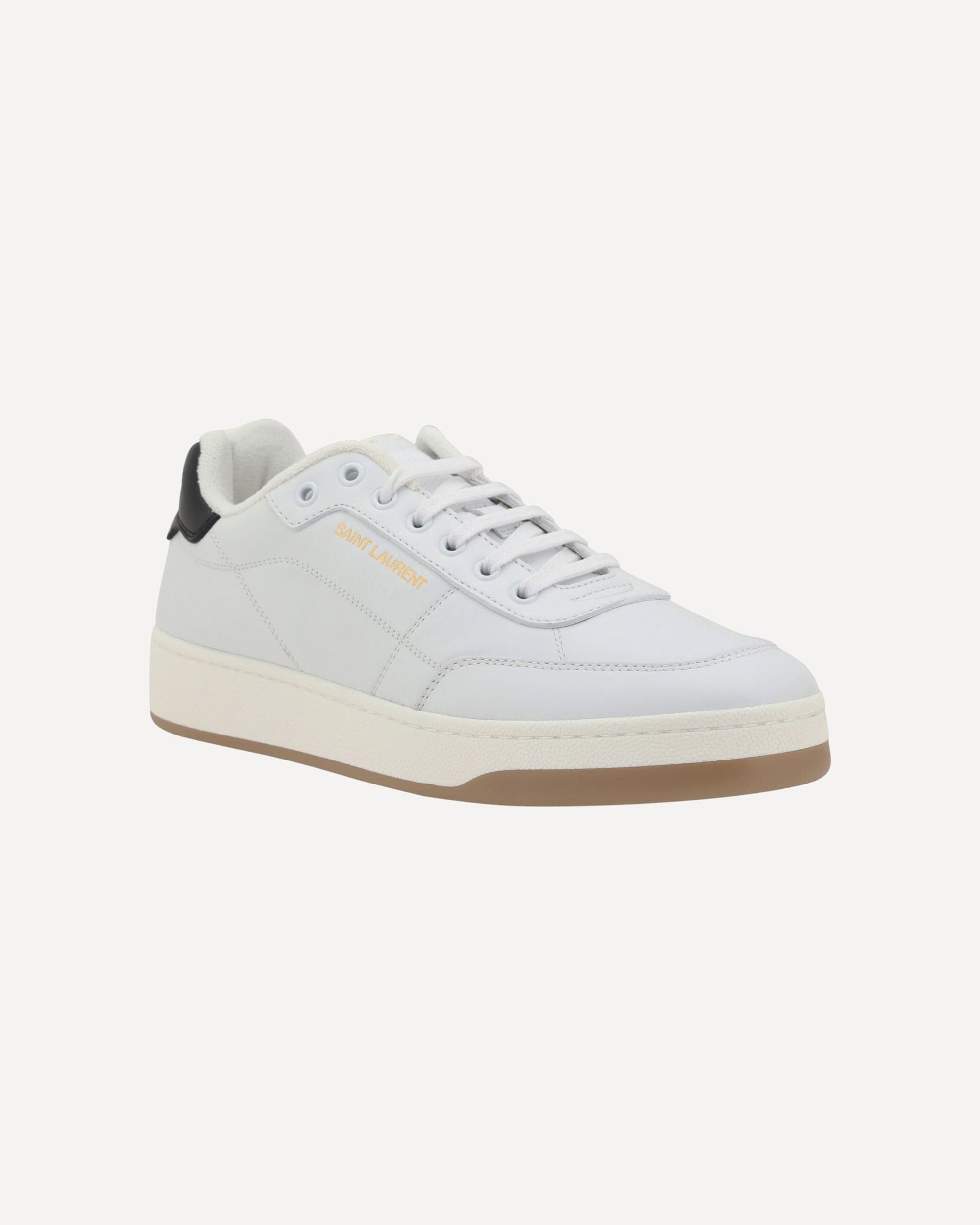 Saint Laurent Sl61 Leather Sneakers - alternate view