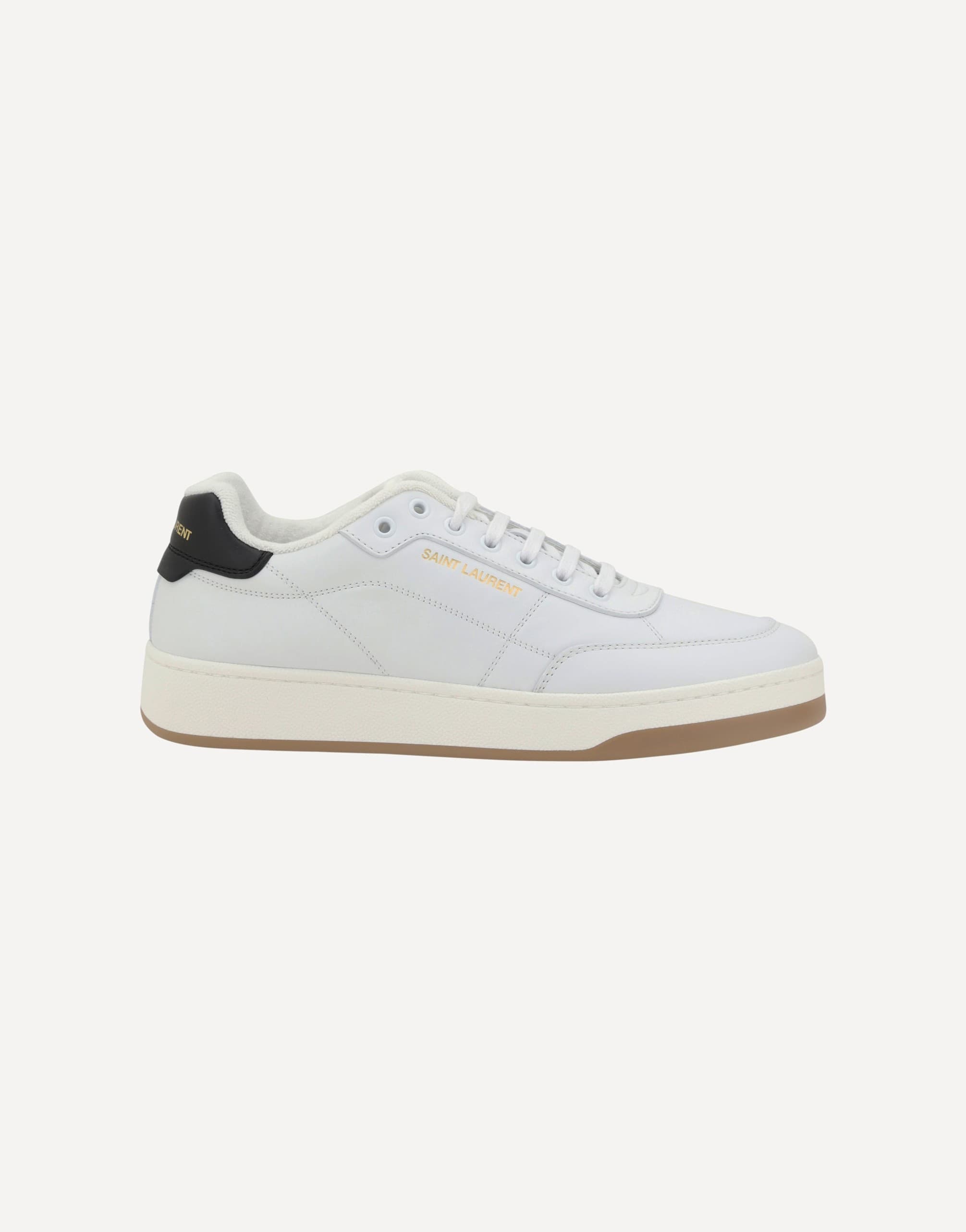 Saint Laurent Sl61 Leather Sneakers