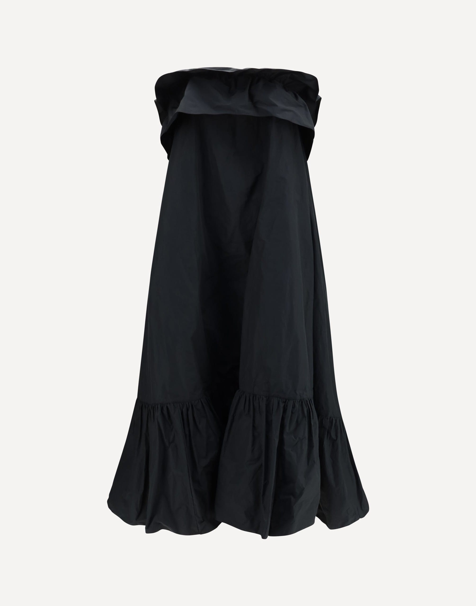 Saint Laurent Sleeveless Country Dress In Technical Canvas