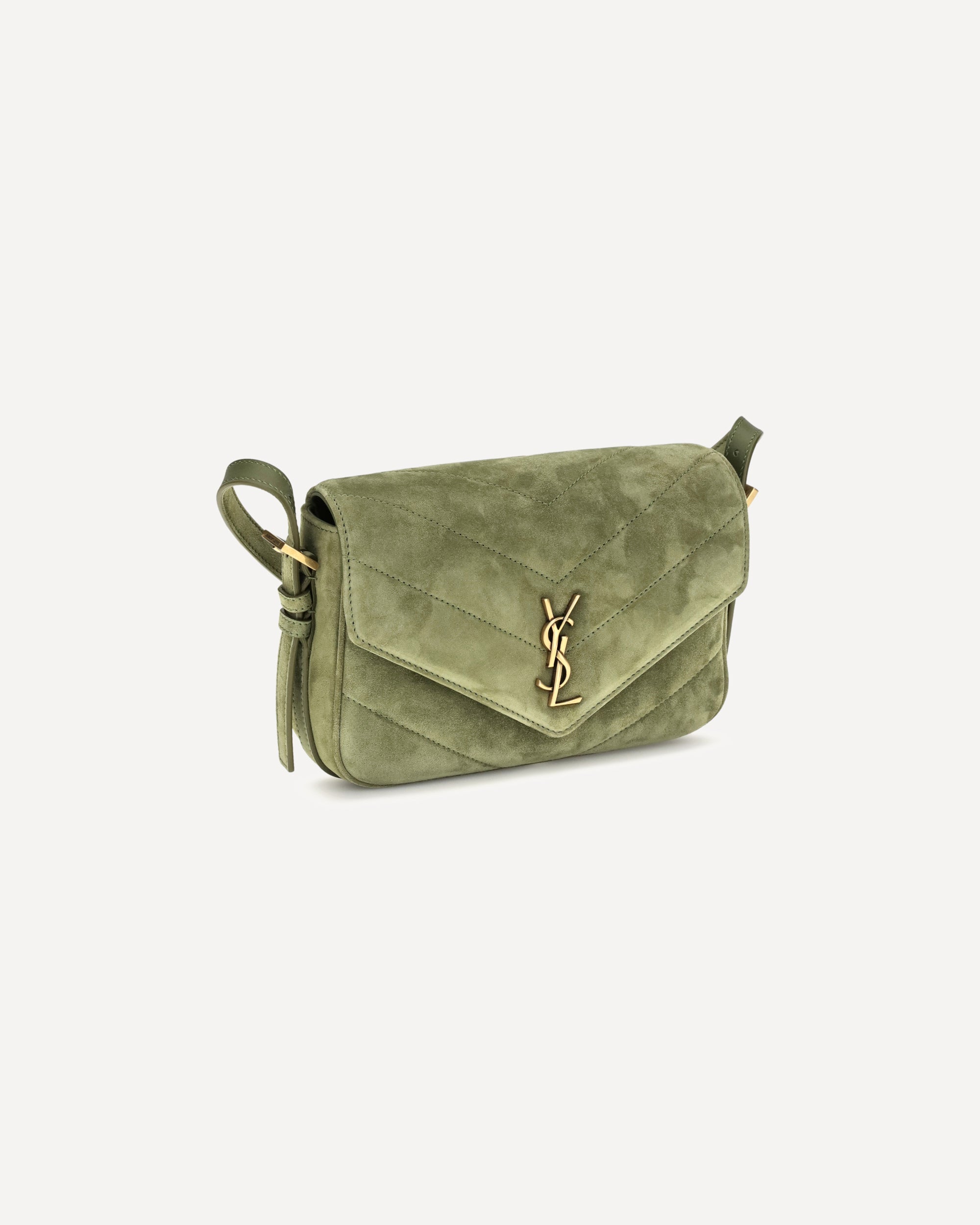 Saint Laurent Small Loulou Matelassé Shoulder Bag - alternate view