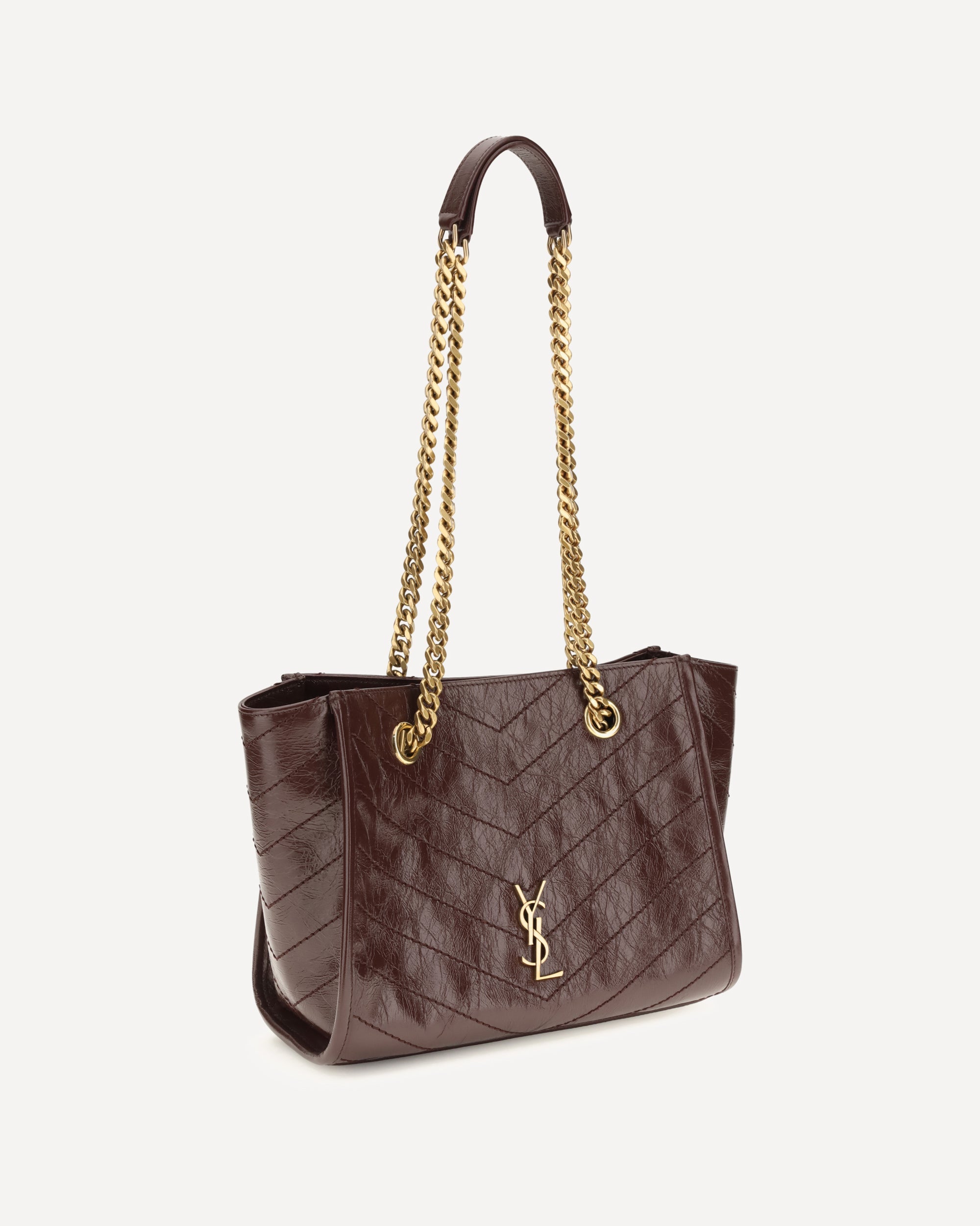Saint Laurent Small Niki Leather Tote Bag