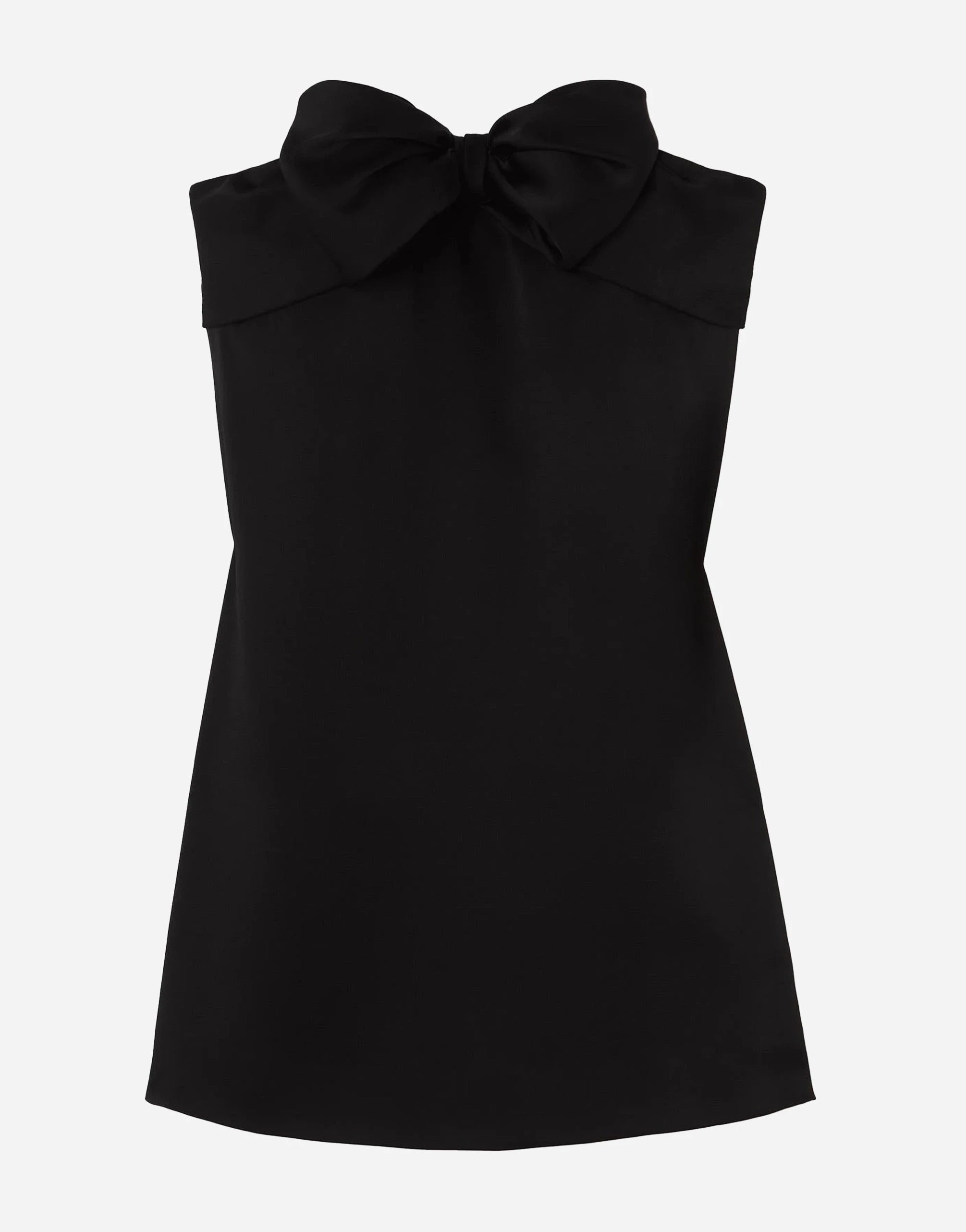 Saint Laurent Strapless Satin Minidress