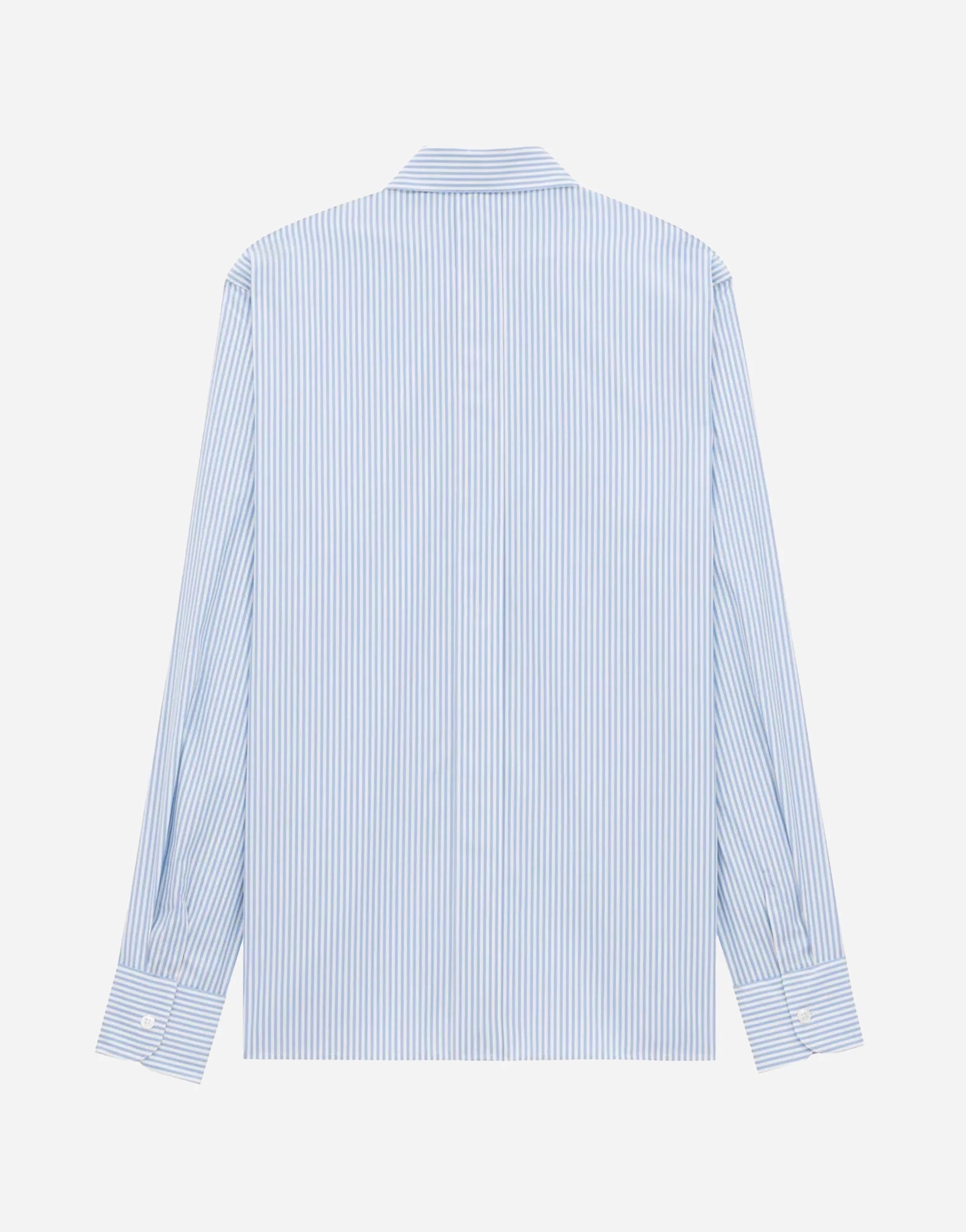 Saint Laurent Striped Oxford Cotton Shirt