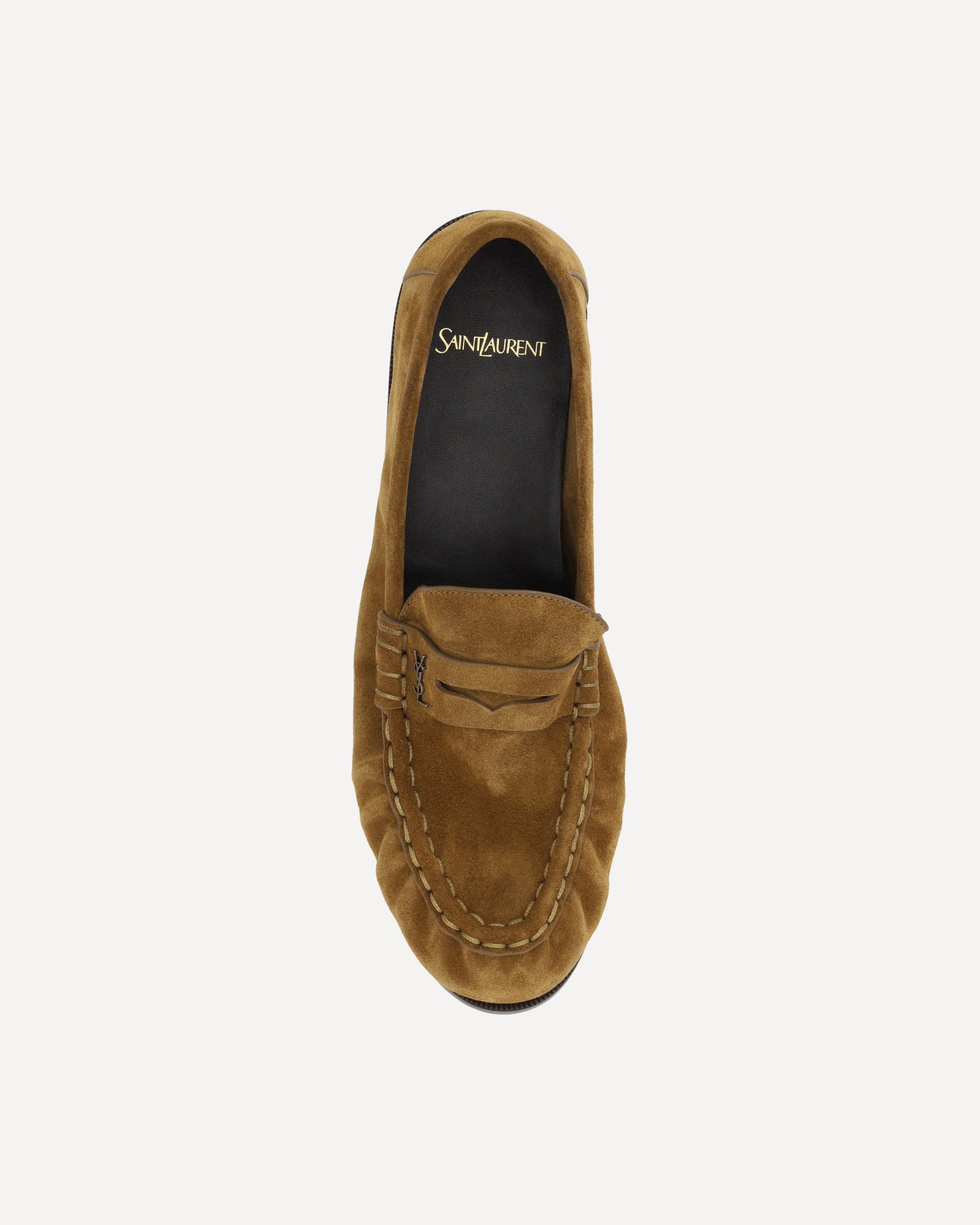 Saint Laurent Suede Le Loafer Loafers