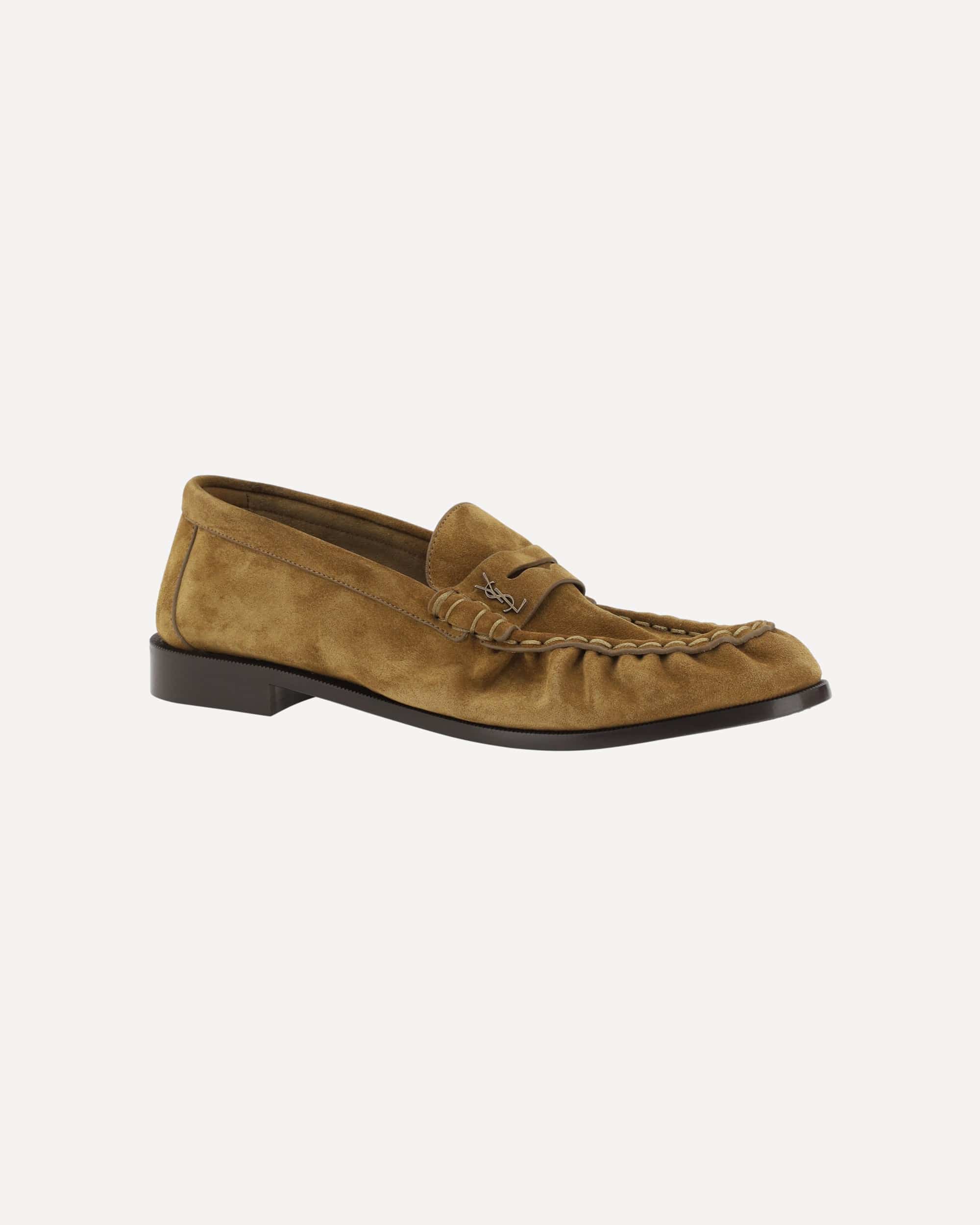 Saint Laurent Suede Le Loafer Loafers