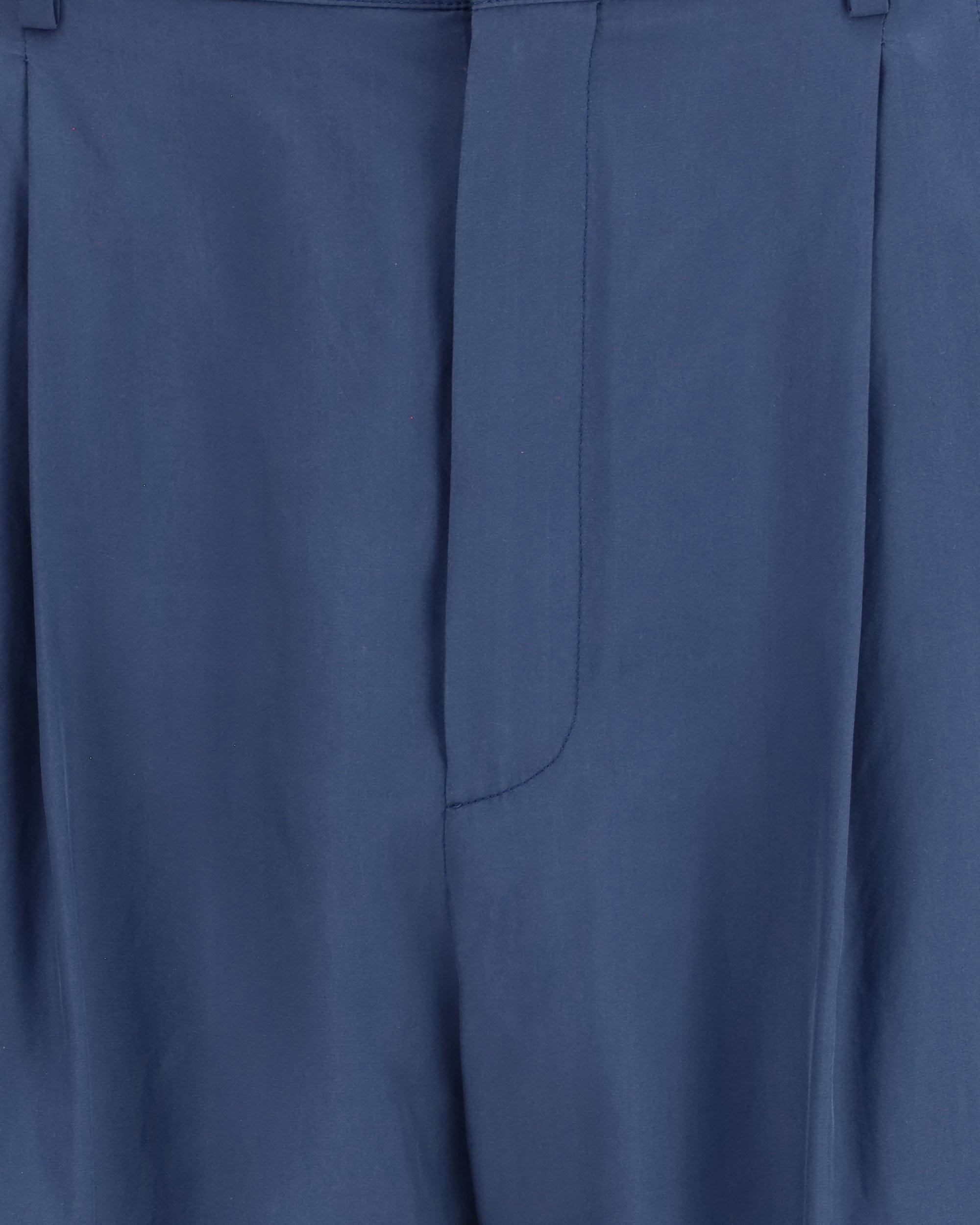 Saint Laurent Tailored Pants With Habutai Silk Belt