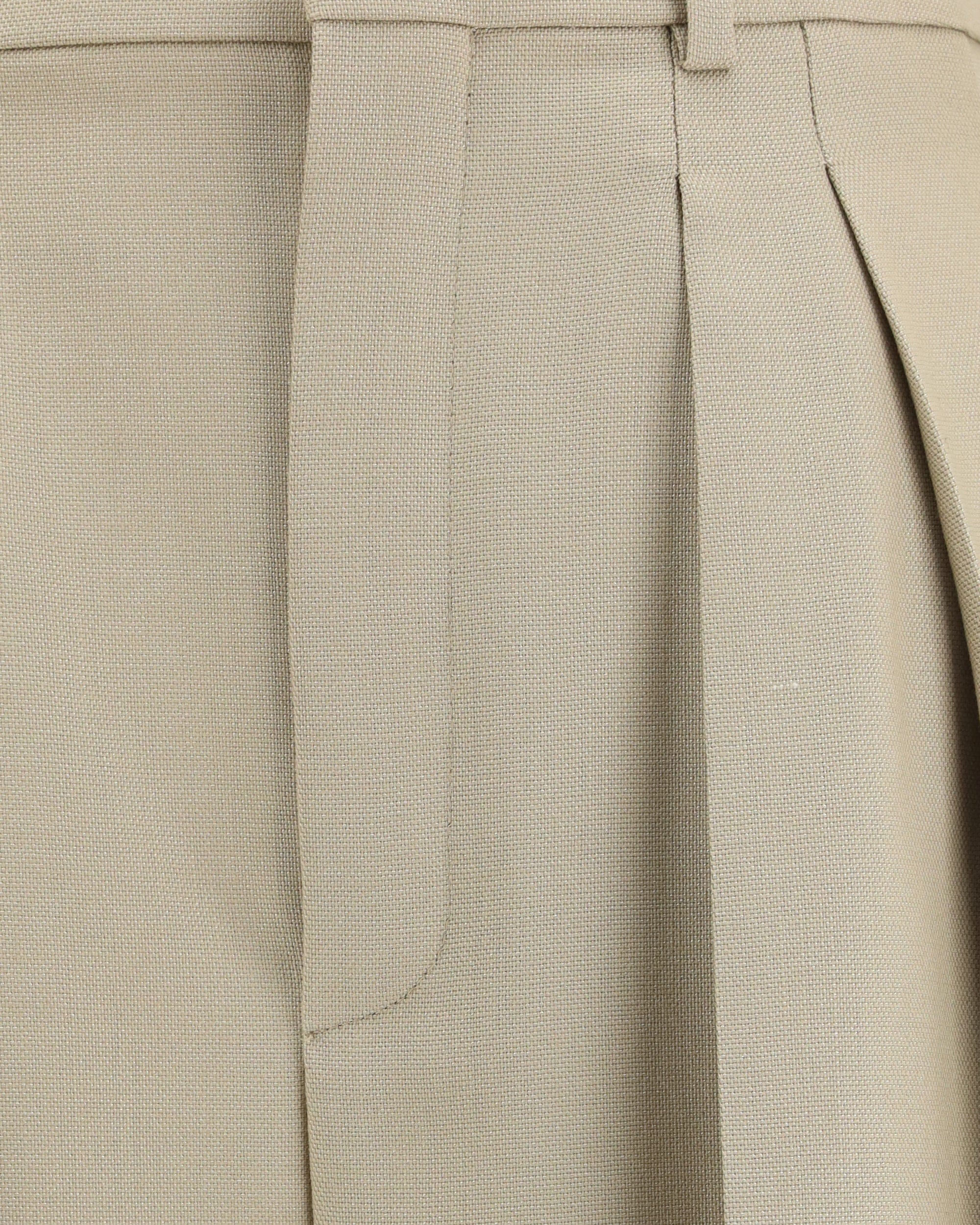 Saint Laurent Tailored Wool And Silk Canvas Pants