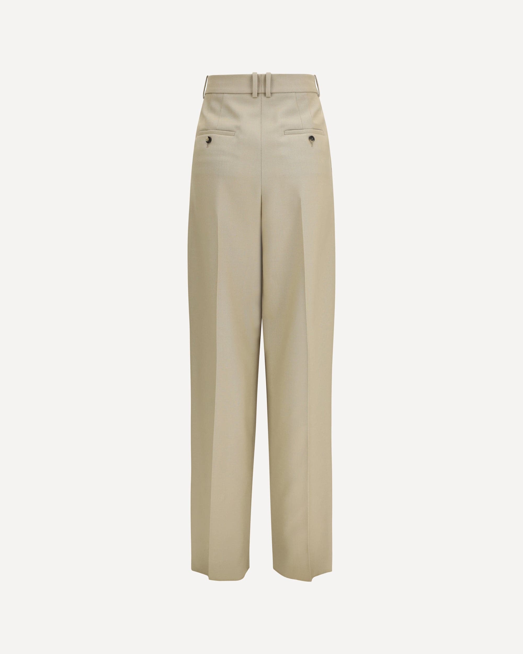Saint Laurent Tailored Wool And Silk Canvas Pants - alternate view