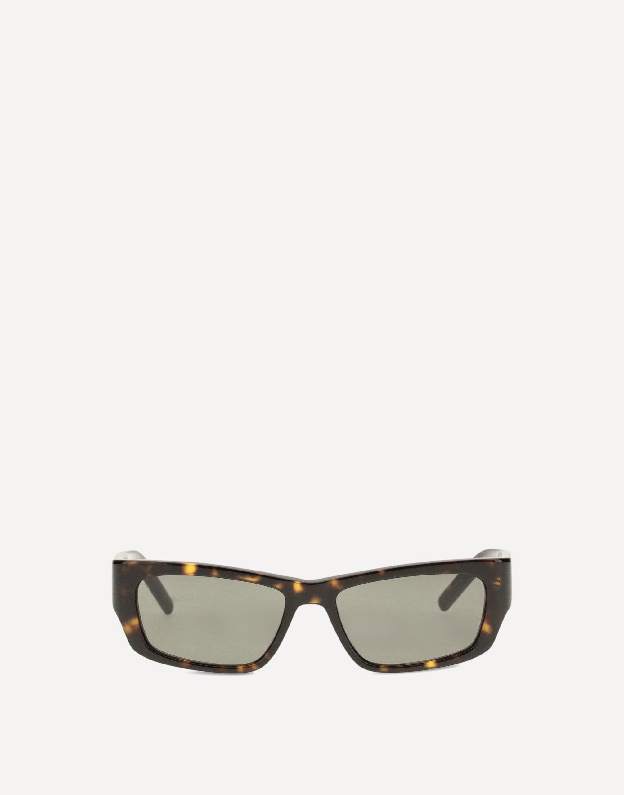 Saint Laurent Tortoiseshell Sunglasses Side Logo