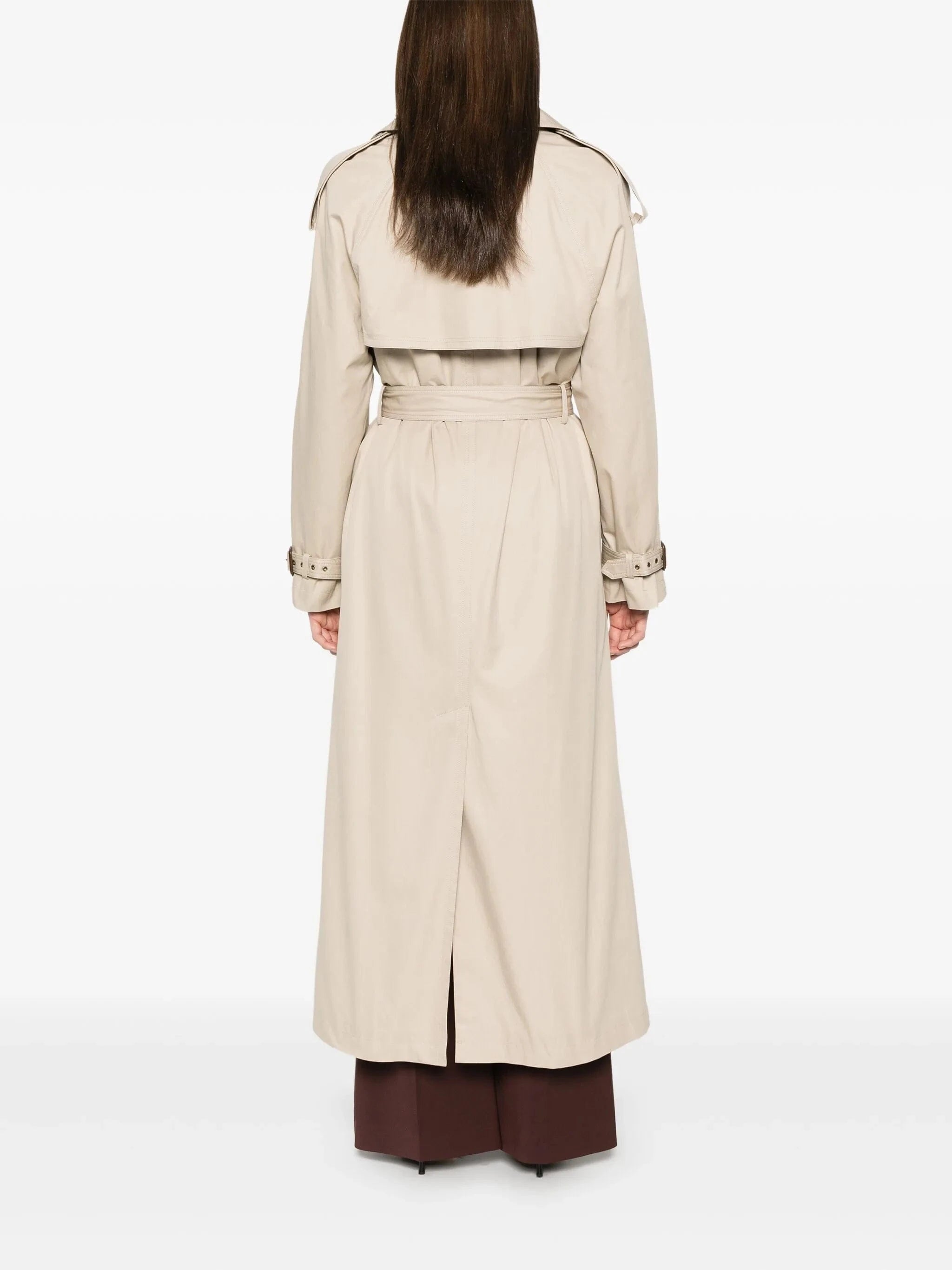 Saint Laurent Twill Cotton Trench Coat