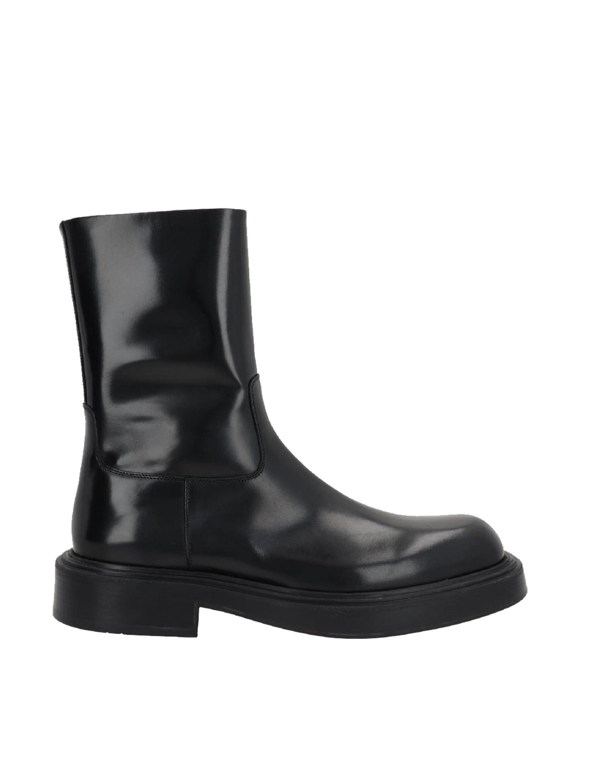 Salvatore Ferragamo Formia Leather Ankle Boots