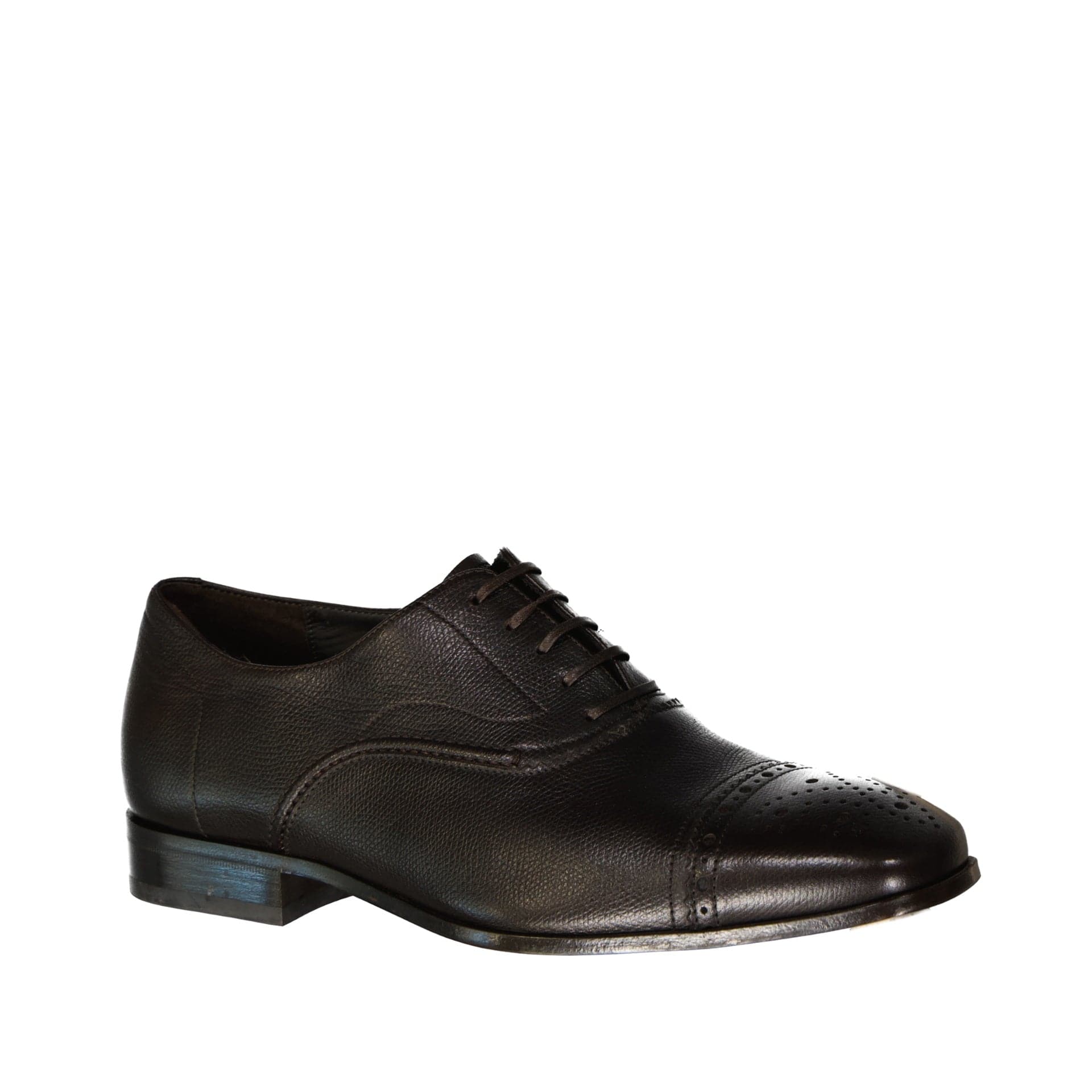 Lane Lace-Up Leather Derbies - alternate view