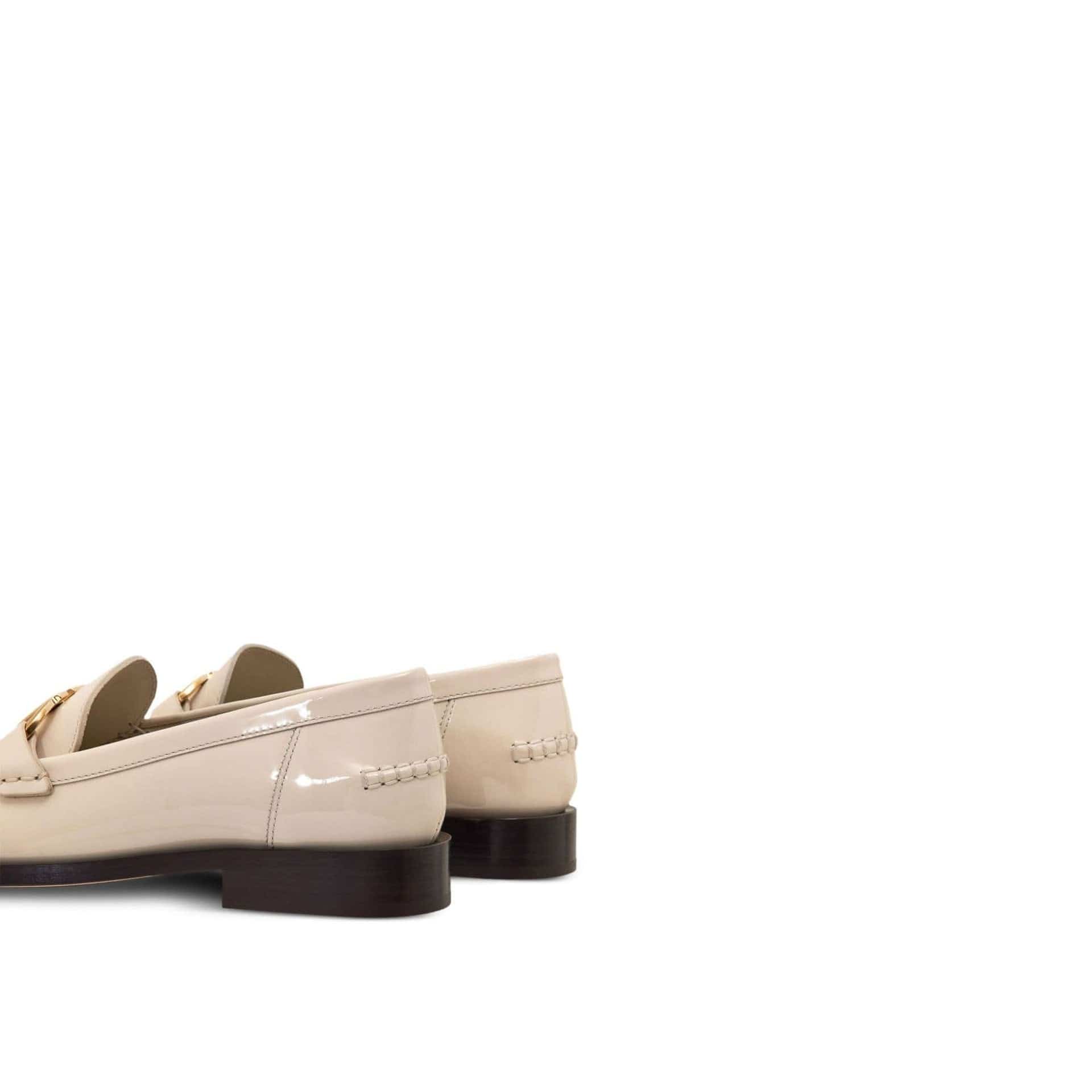Salvatore Ferragamo Maryan Leather Loafers With Gold-Tone