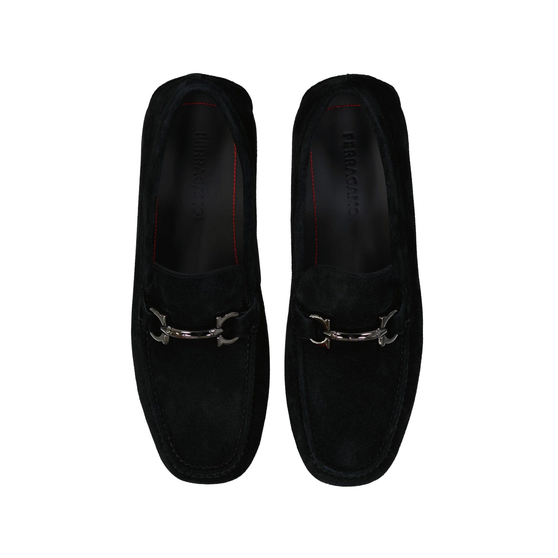 Salvatore Ferragamo Salamanca Suede Loafers