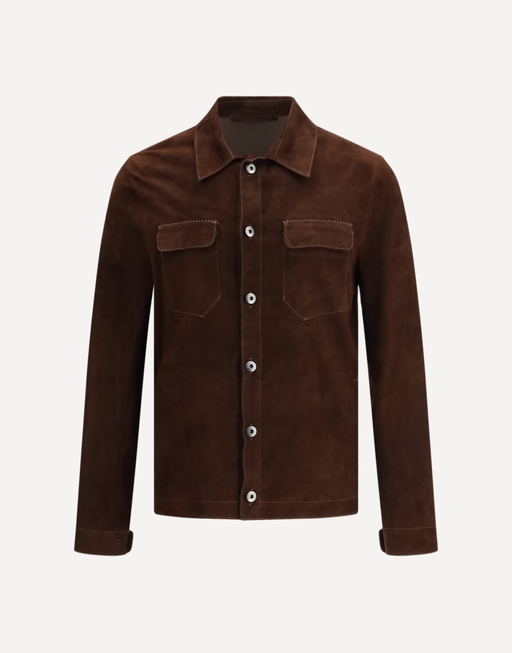 Salvatore Santoro Suede Leather Bomber Jacket