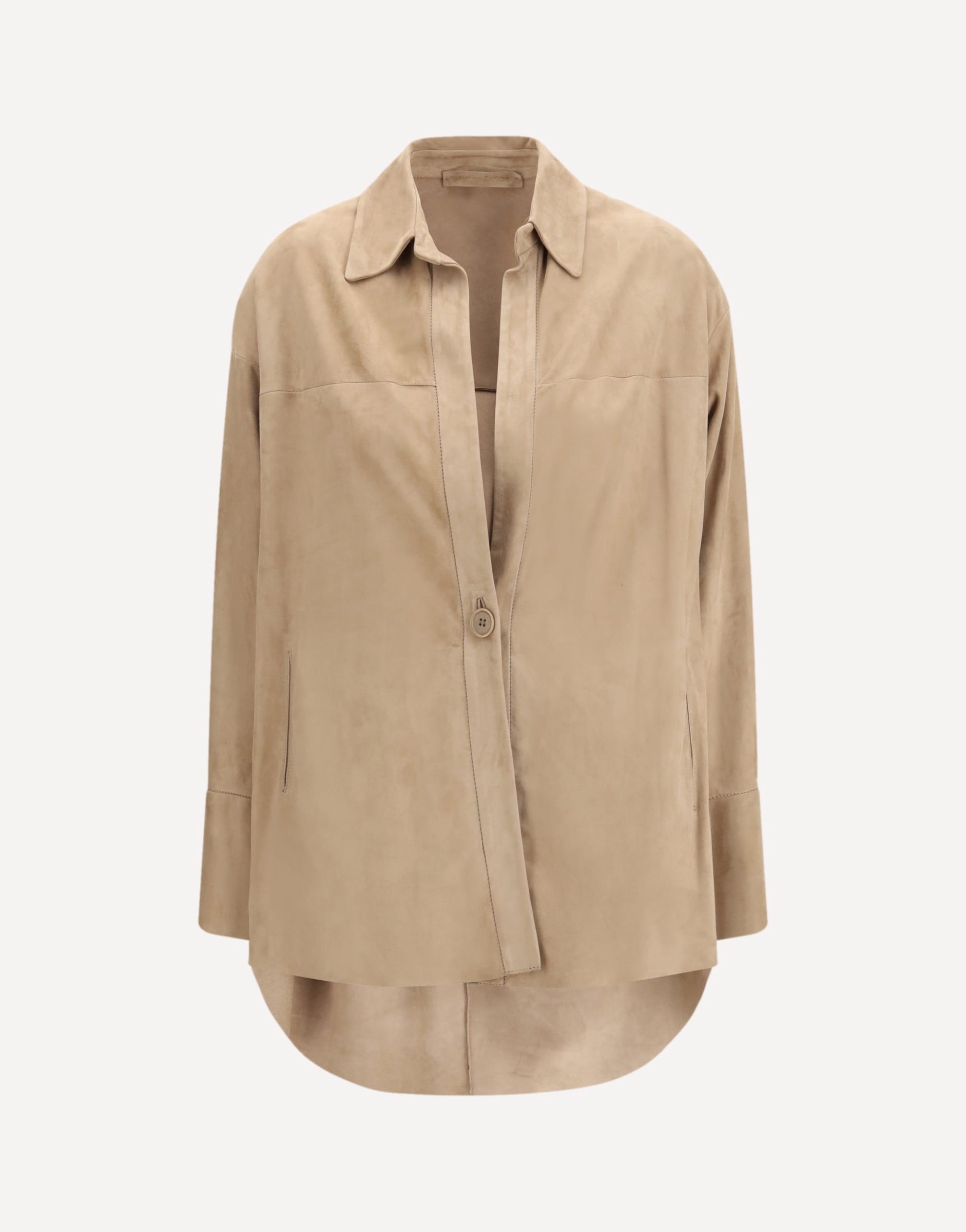 Salvatore Santoro Suede Shirt