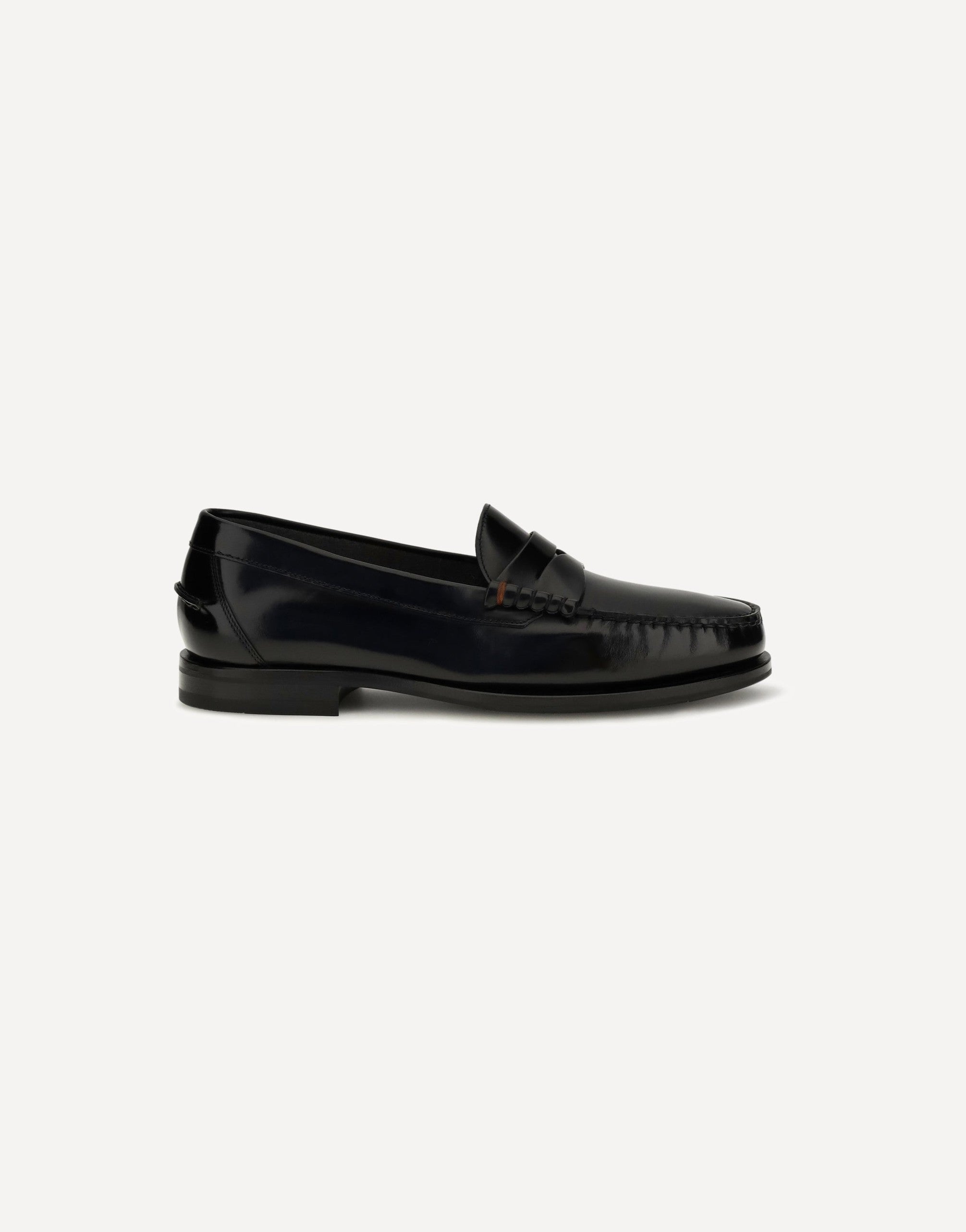 Santoni College Novembre Patent Leather Loafers