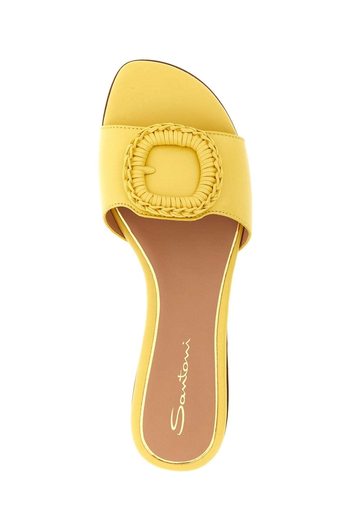 Santoni Santoni Corolle Leather Sandals
