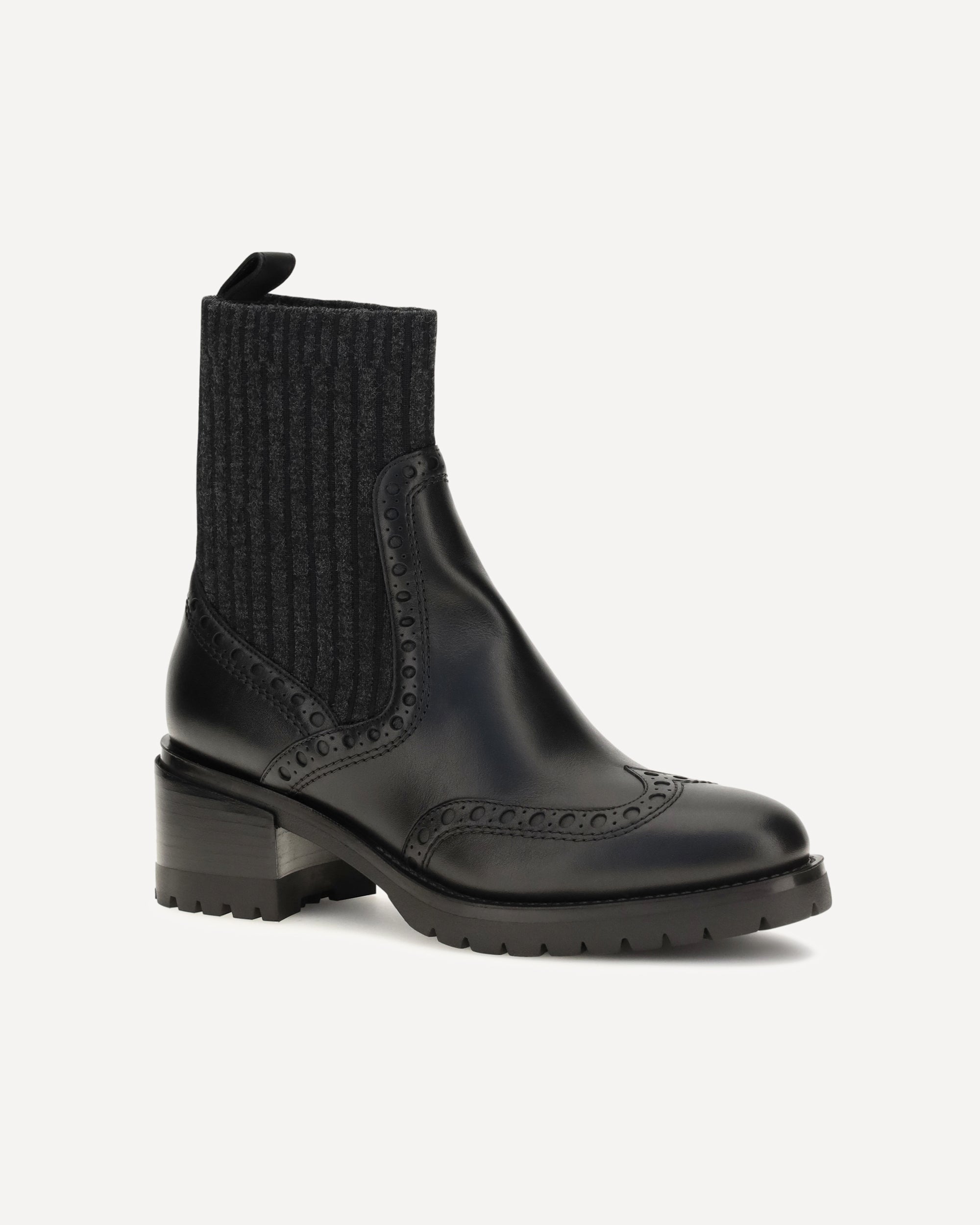 Santoni Ferret Leather Boots - alternate view