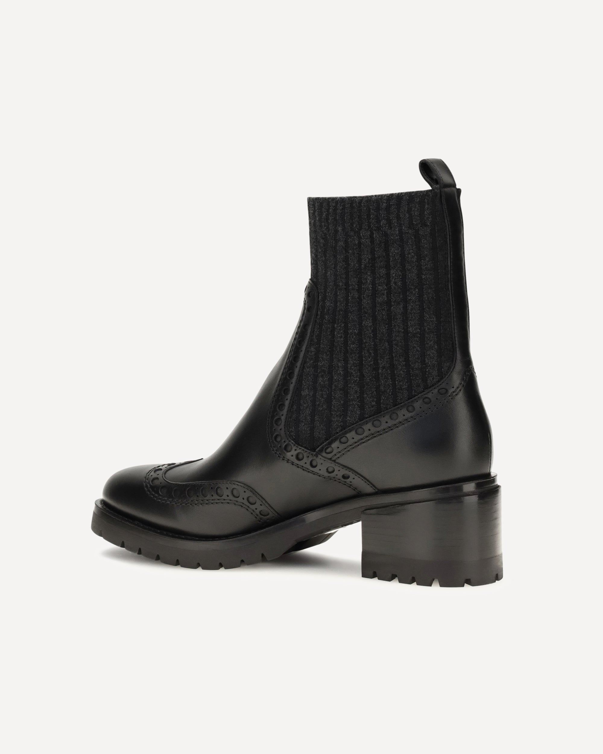 Santoni Ferret Leather Boots