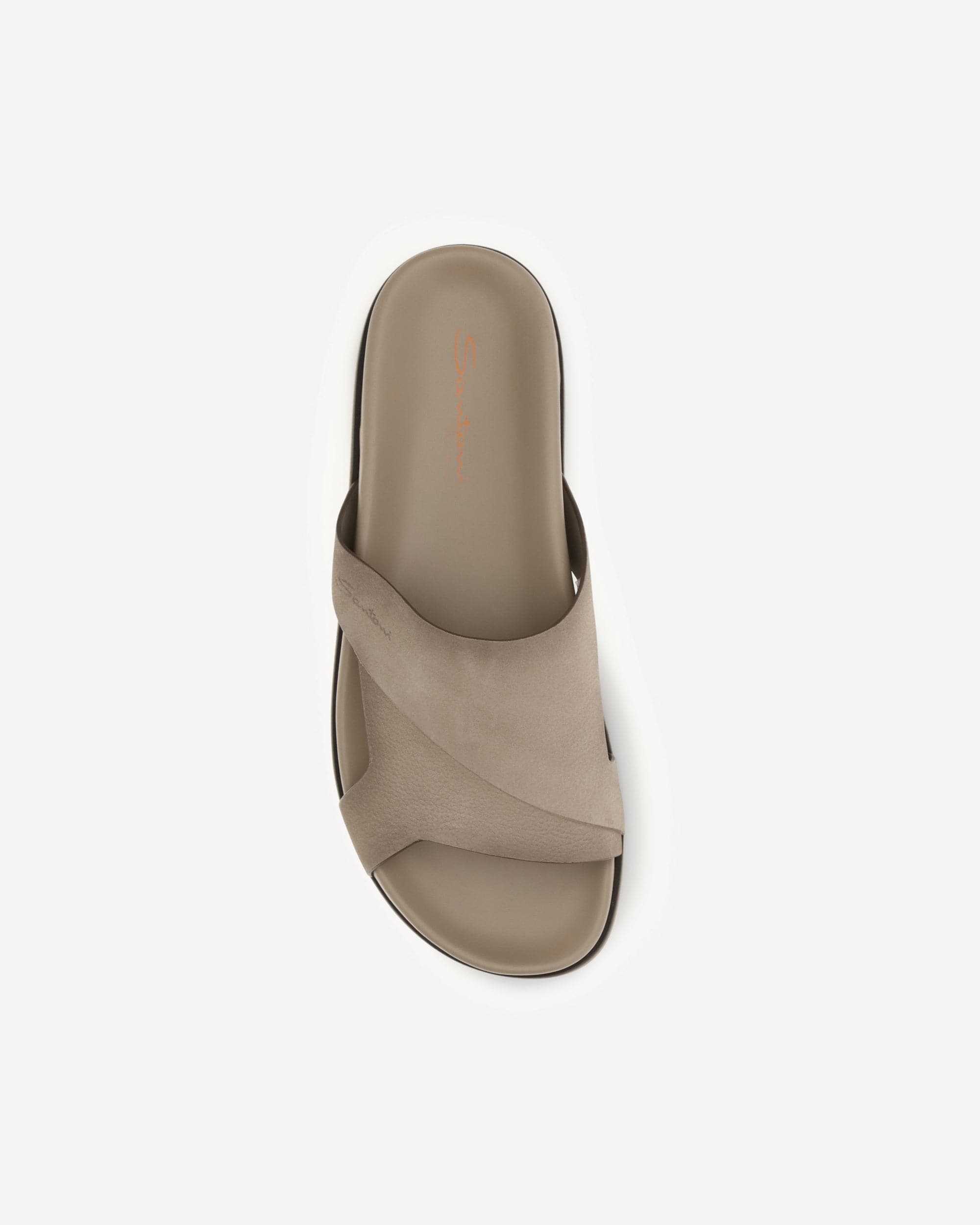 Santoni Santoni Leather Sandals Slides