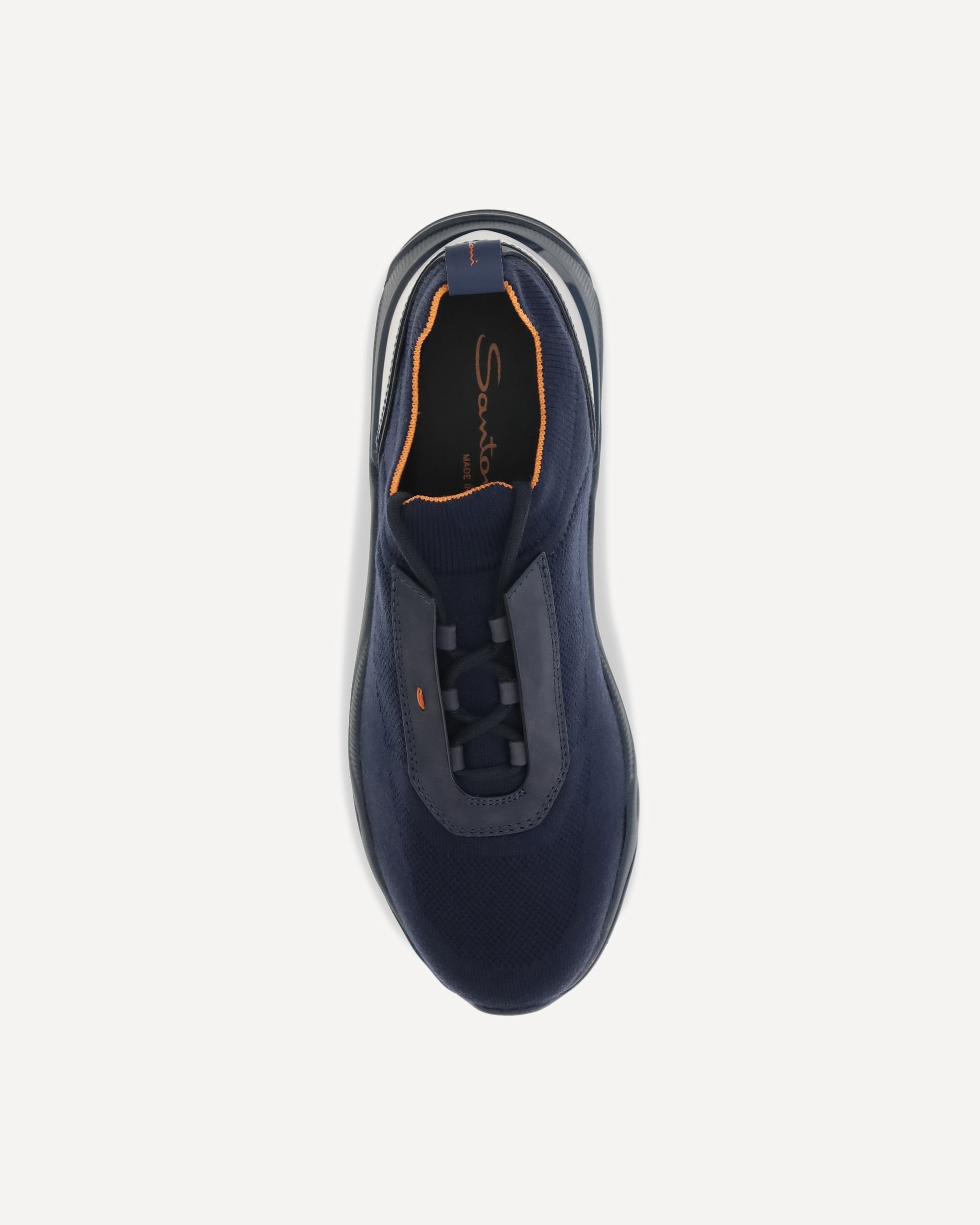 Santoni Stretch Fabric Sneakers