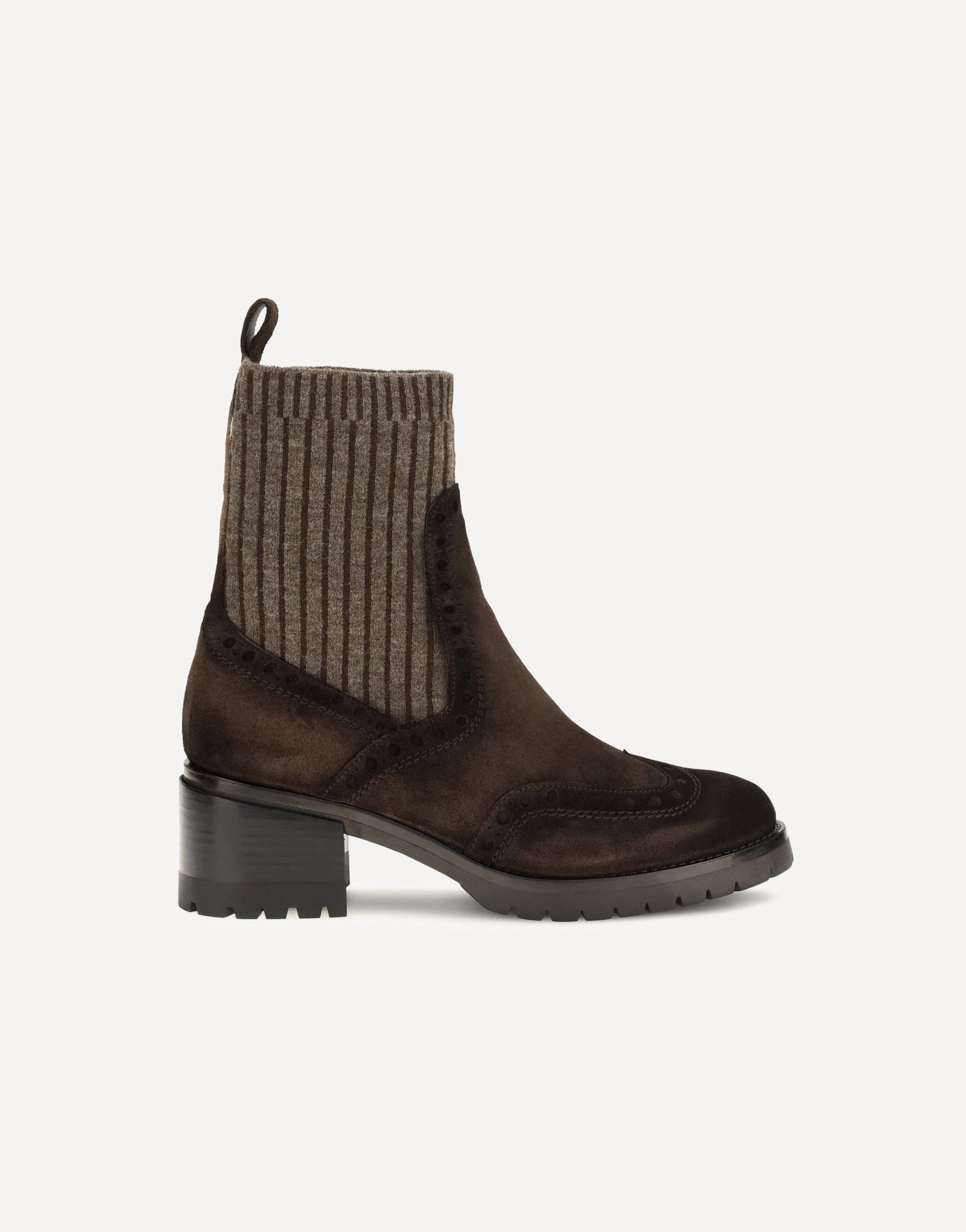 Santoni Suede Ferret Boots