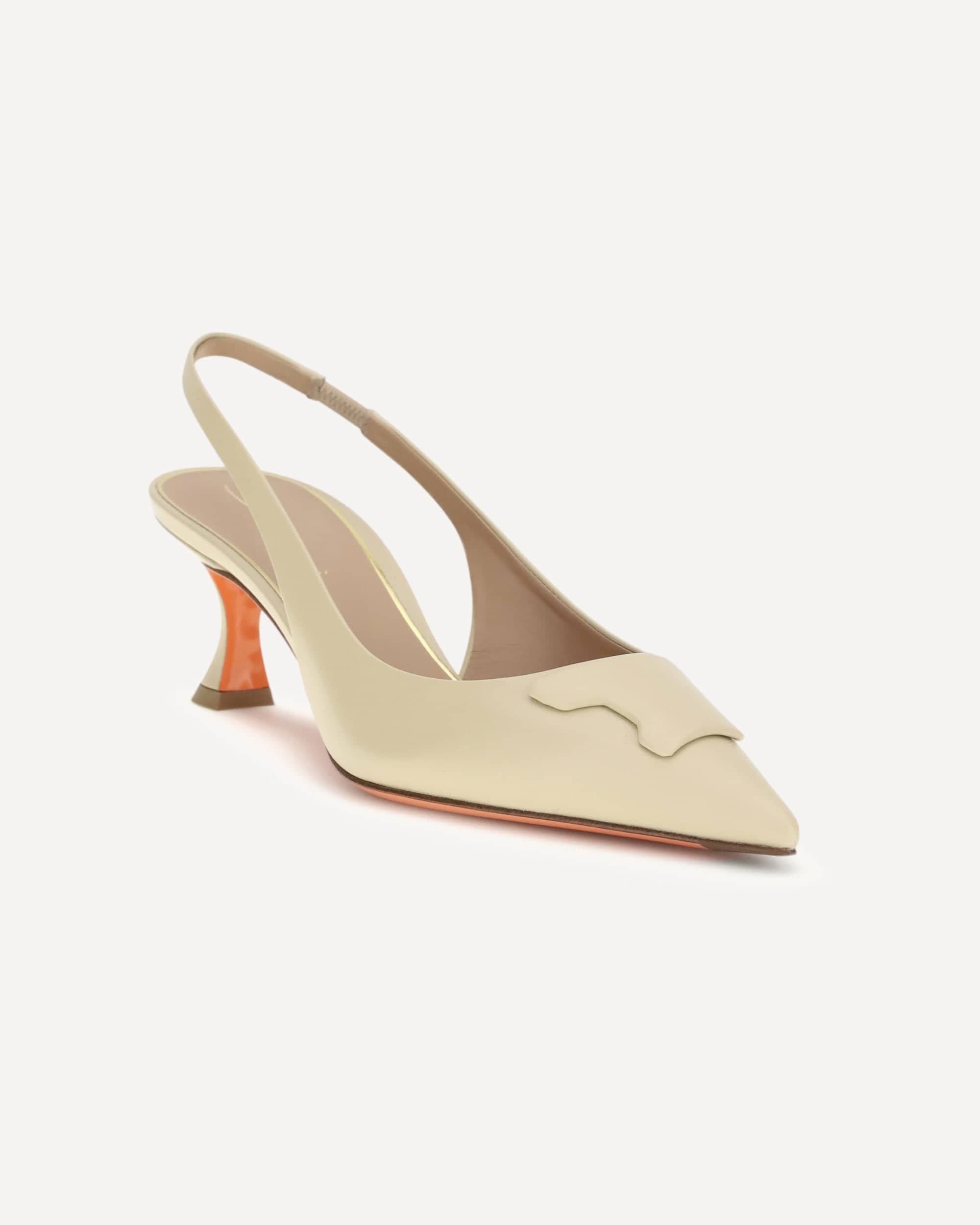 Santoni Taylor Slingback Pumps