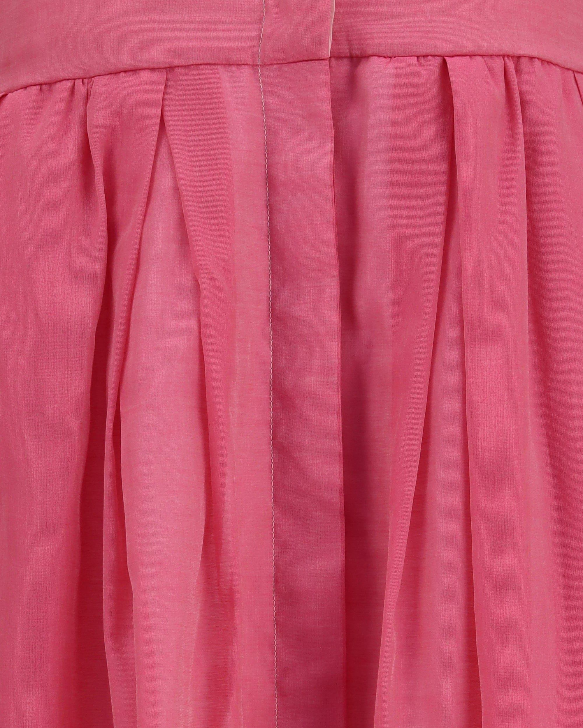 Sara Roka Eglelong Silk-Cotton Voile Maxi Dress