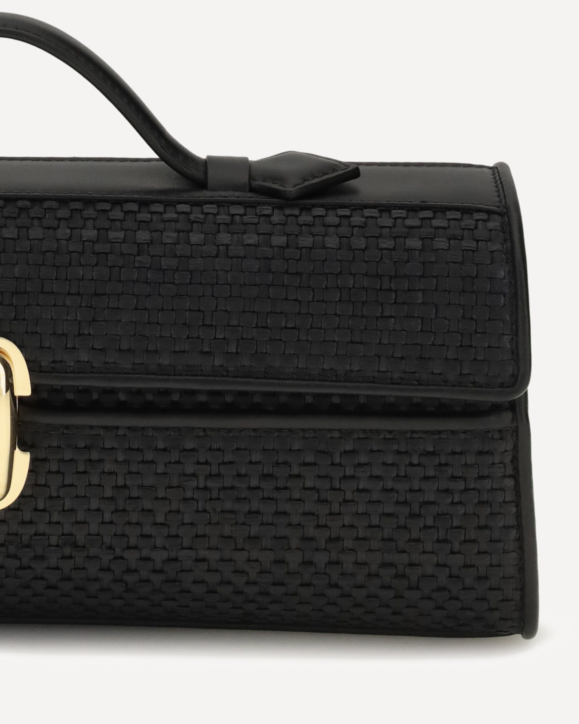 Savette Savette Rafia Slim Symmetry Pochette