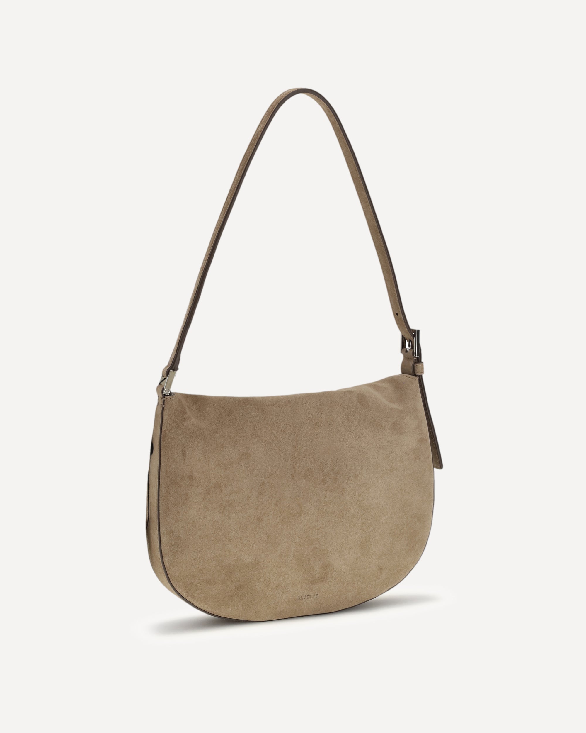 Savette Round Hobo Shoulder Bag