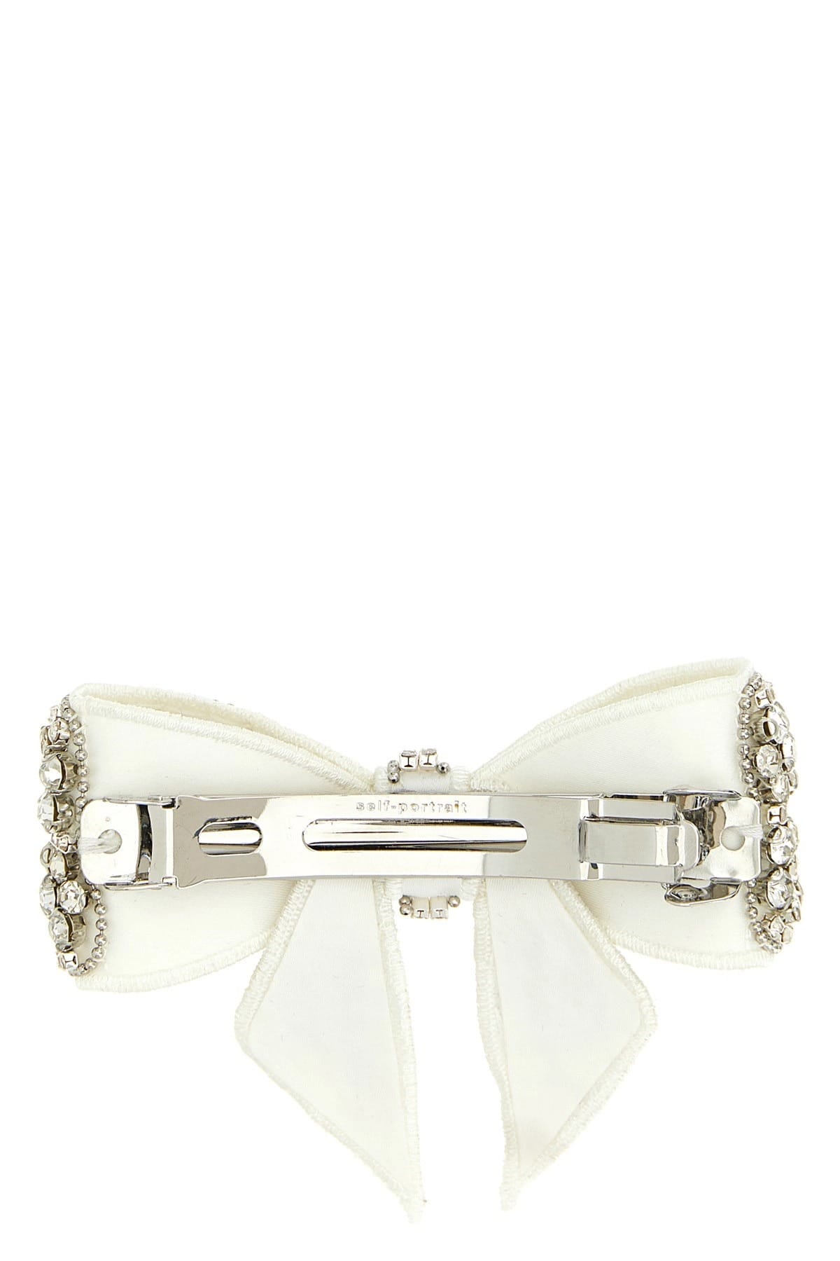 Self-Portrait Self-Portrait Crystal Embellished Bow Hair Clip