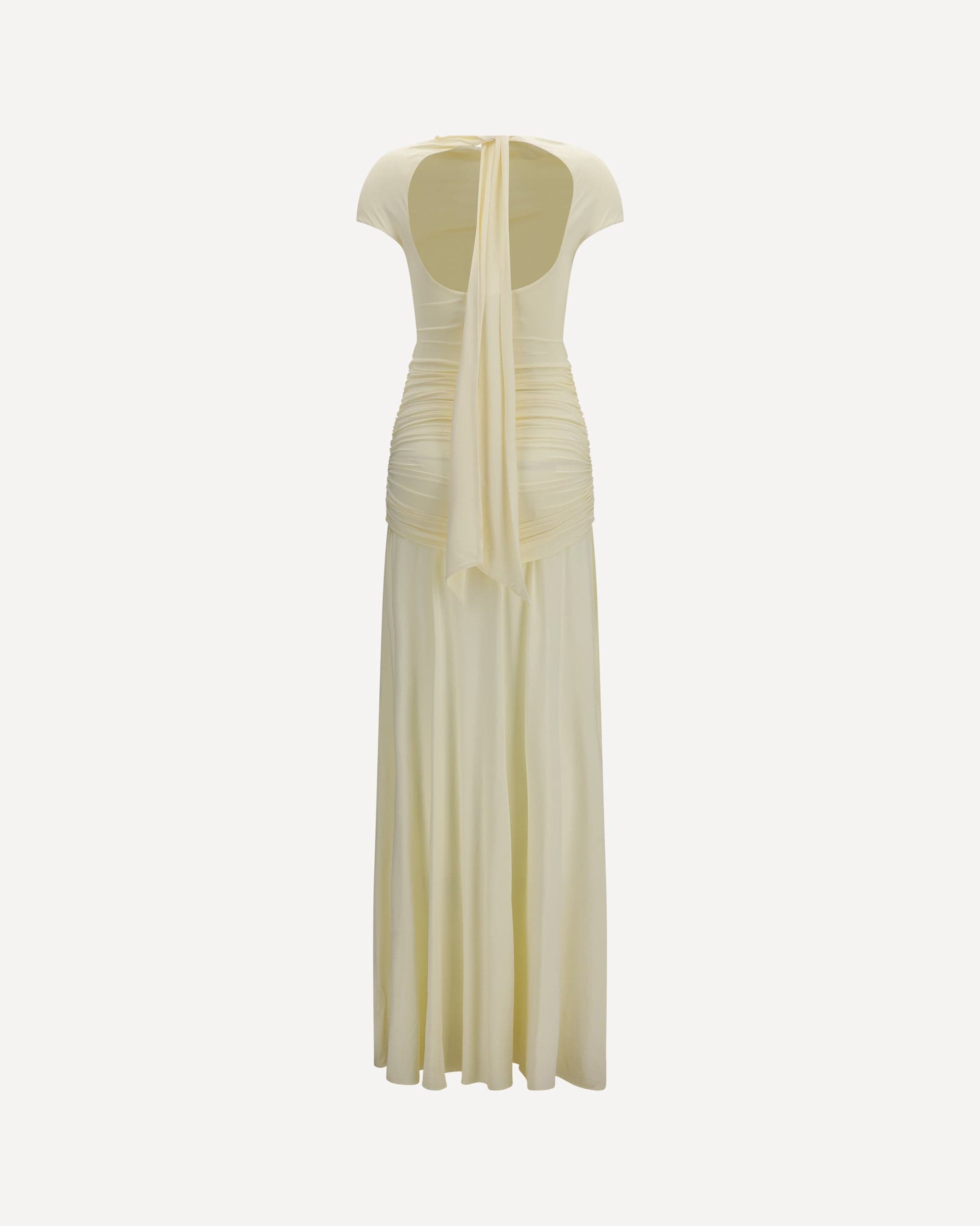 Self-Portrait Draped Jersey Maxi Dress - alternate view