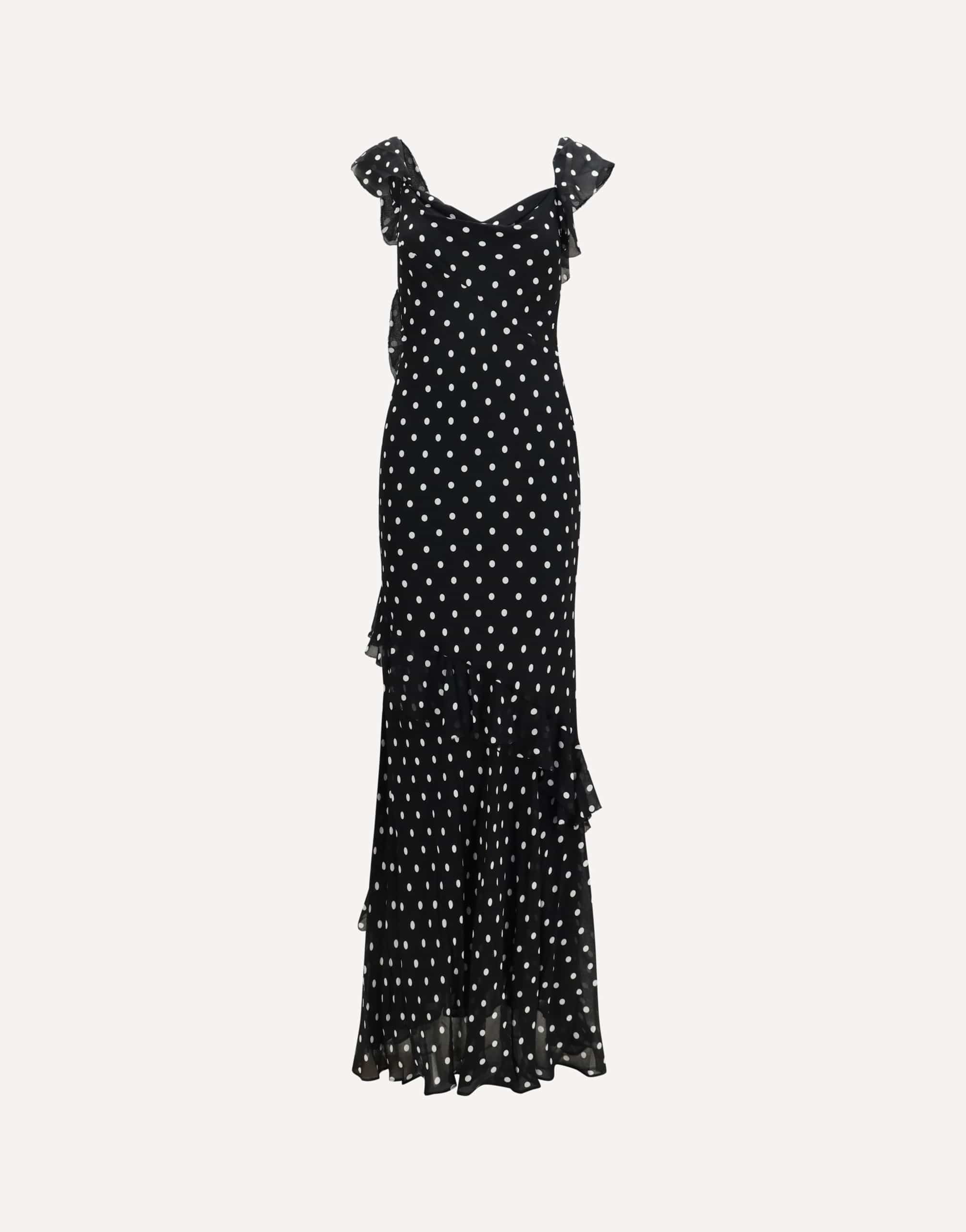 Self-Portrait Georgette Maxi Dress