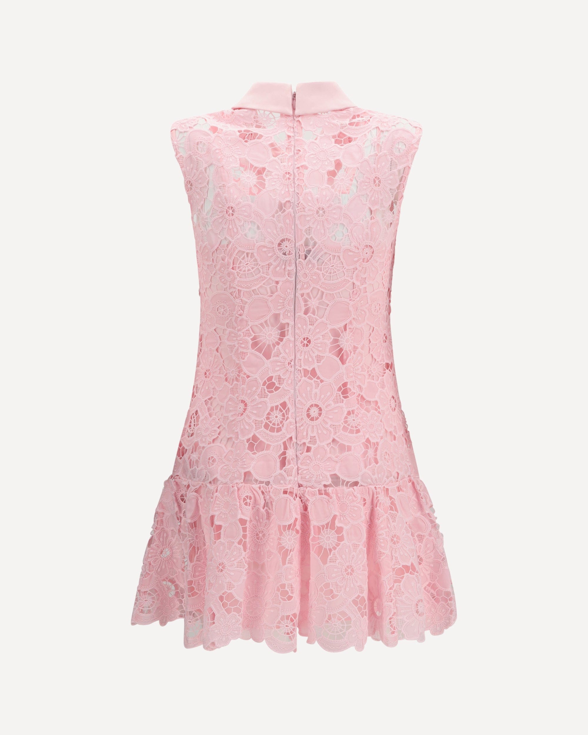 Self-Portrait Guipure Mini Dress