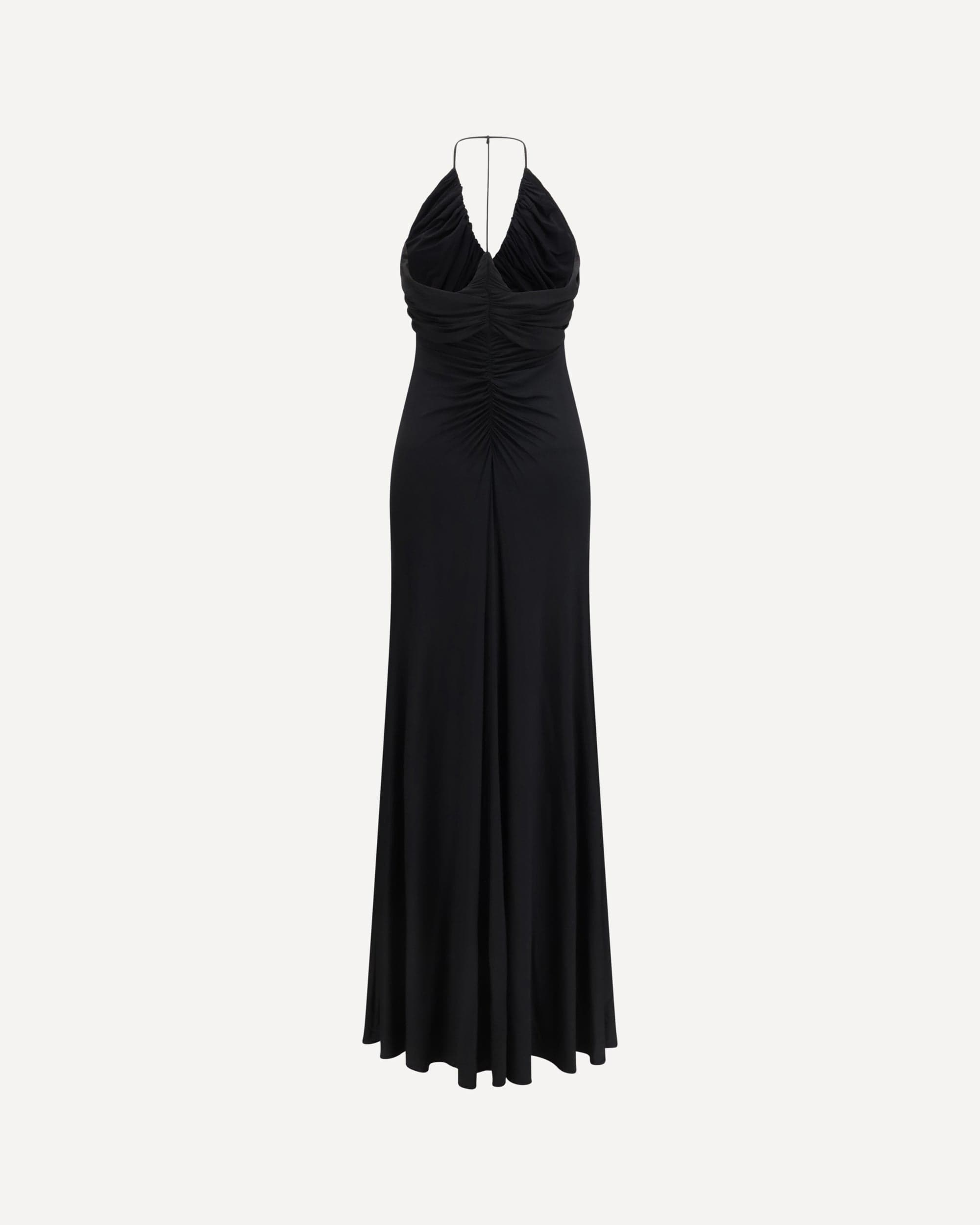 Self-Portrait Jersey Halter Maxi Dress - alternate view