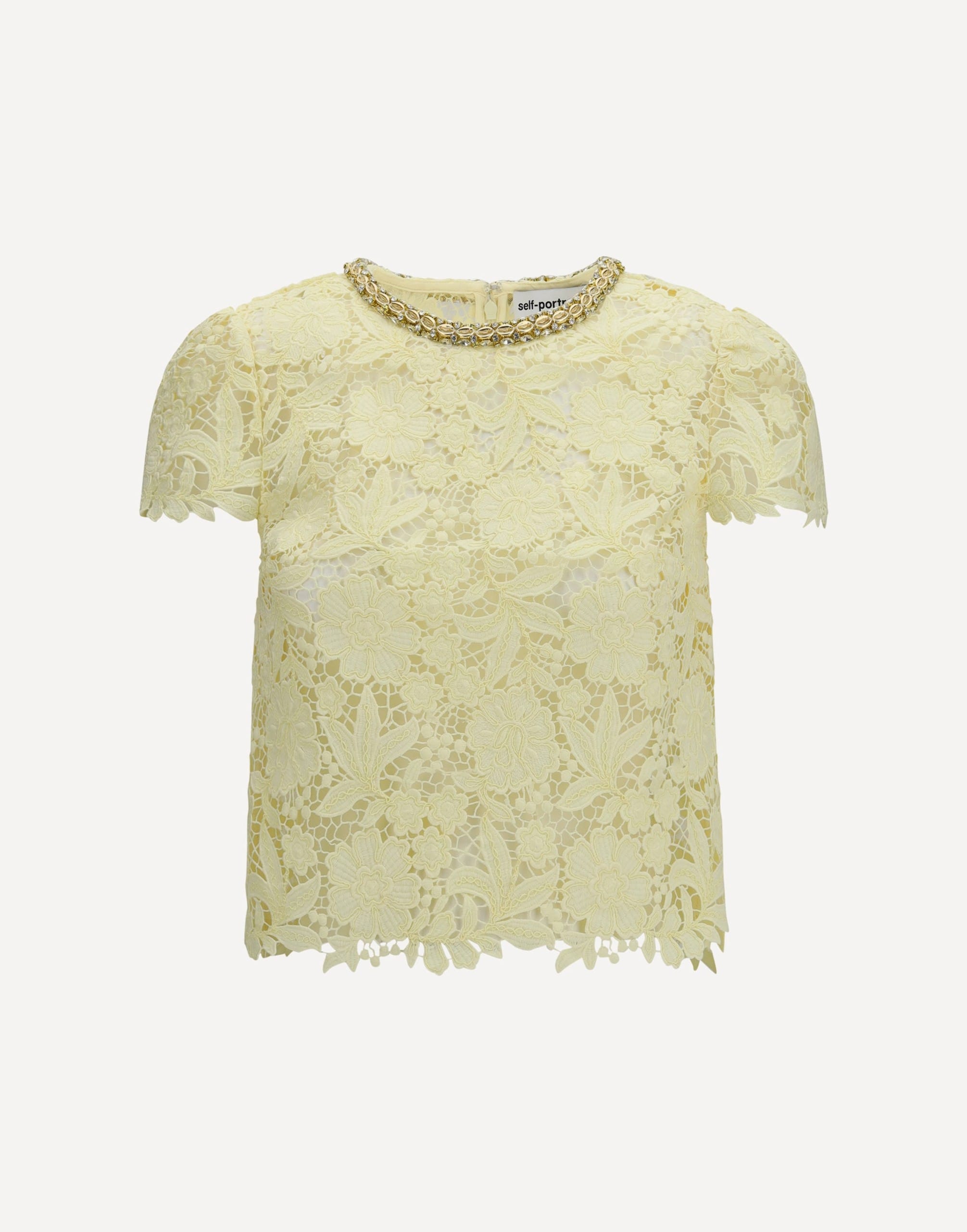 Self-Portrait Lace Top