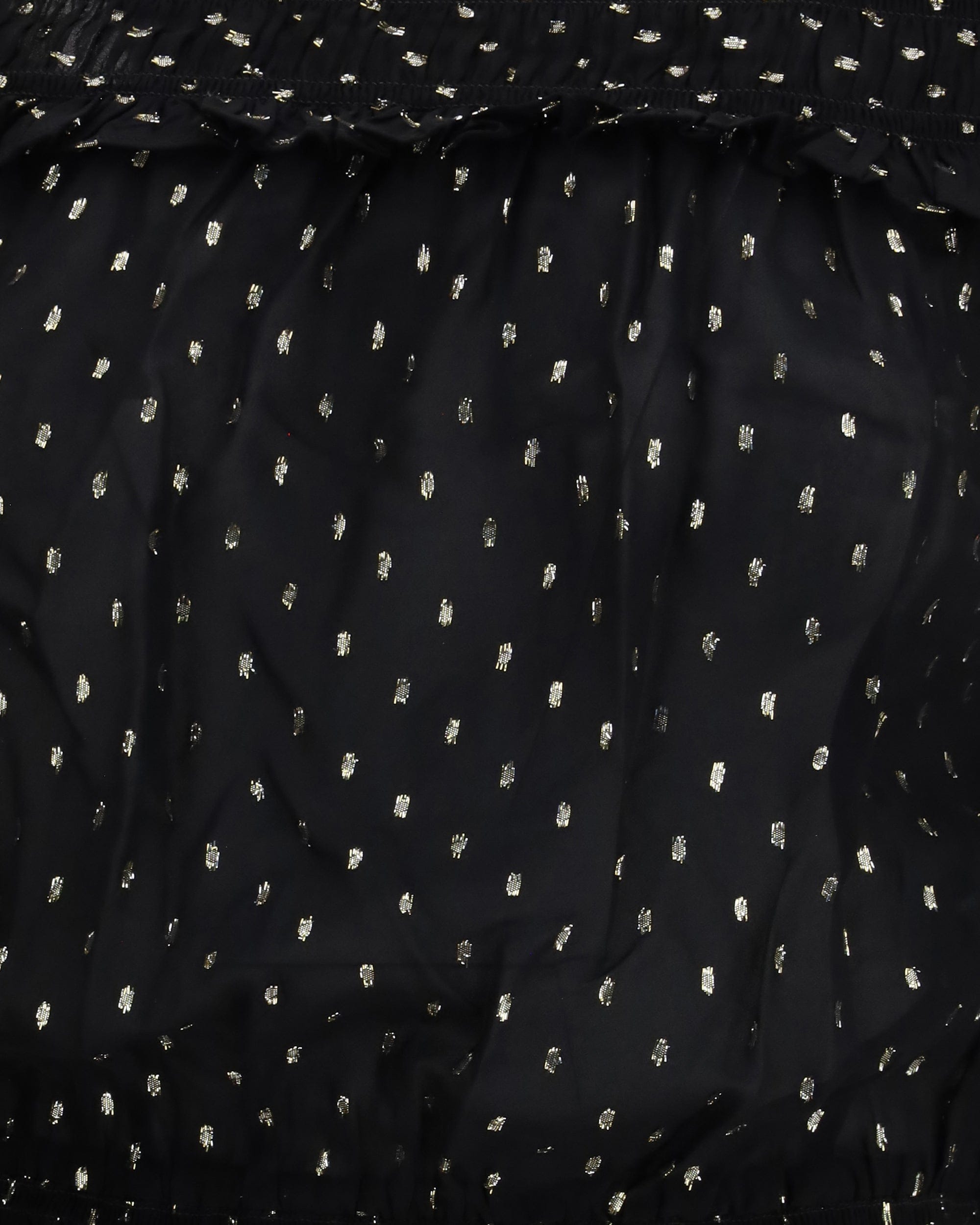 Self-Portrait Off-The-Shoulder Chiffon Fil Coupé Top