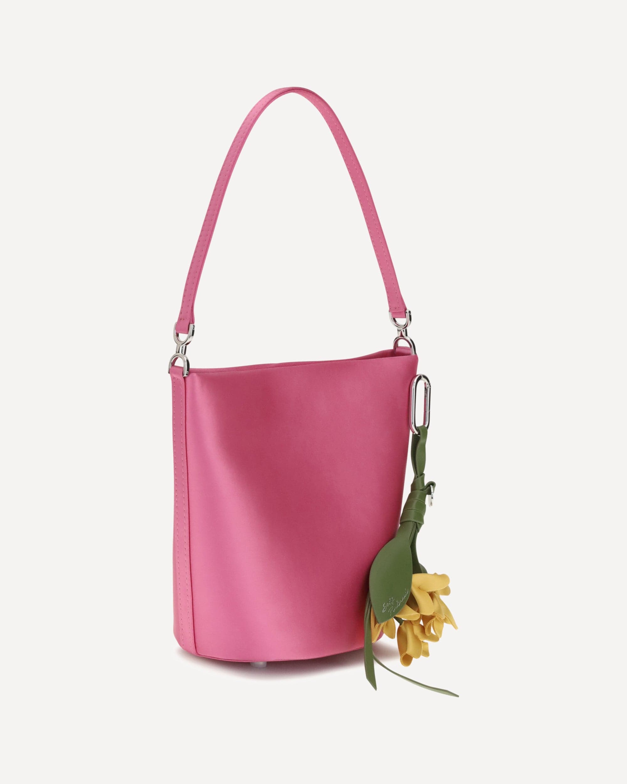 Self-Portrait Self-Portrait Satin Bucket Bag