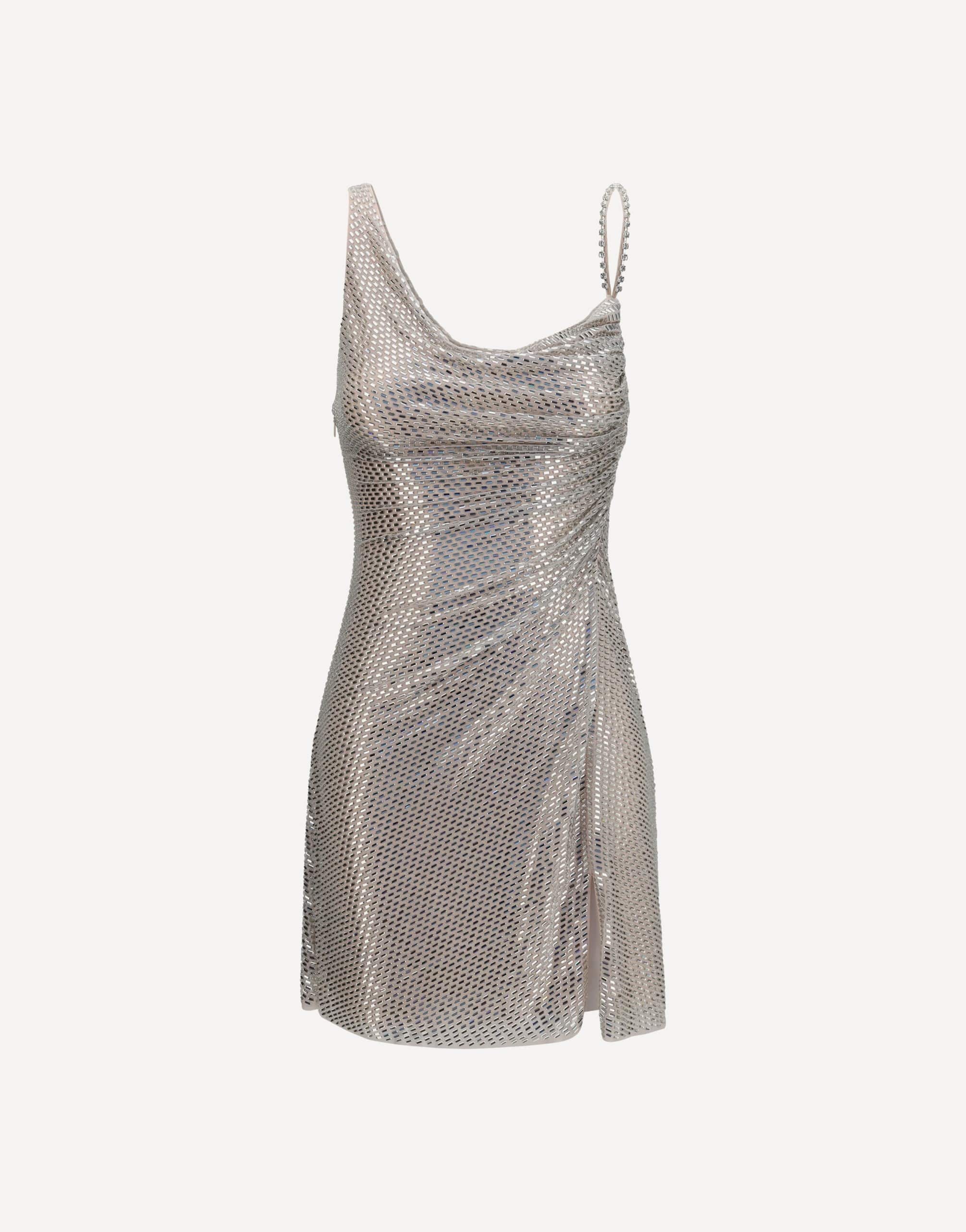 Self-Portrait Self-Portrait Sequins Draped Dress