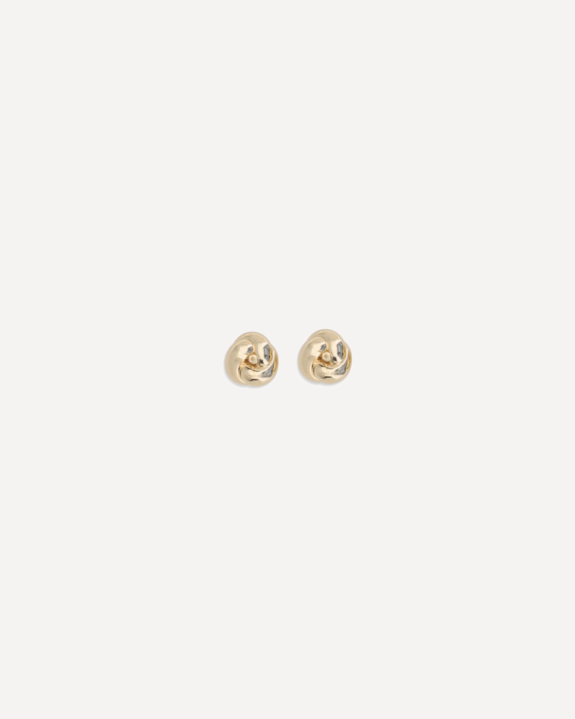 Self-Portrait Self-Portrait Small Gold Drop Knot Earrings