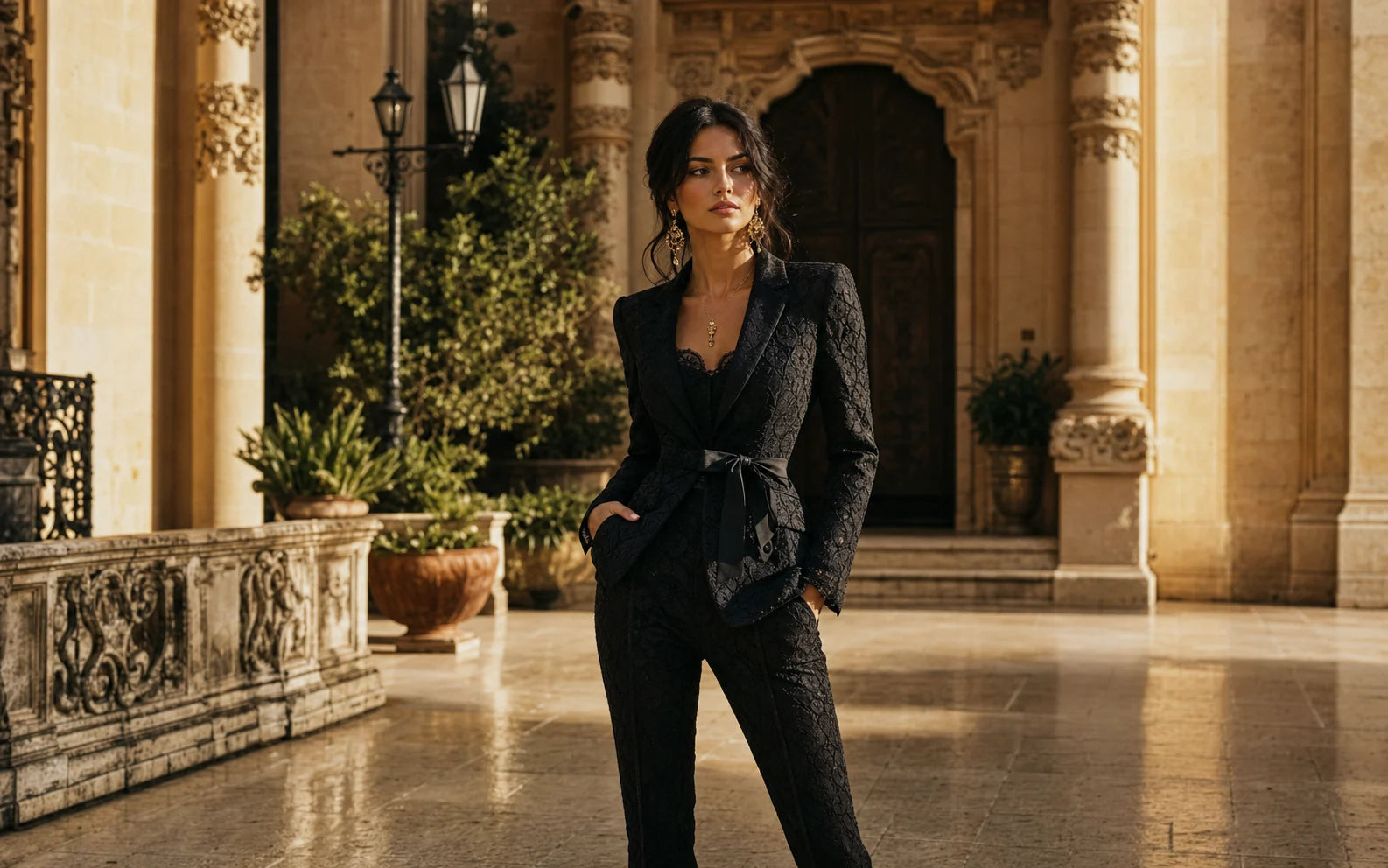 Dolce and Gabbana women luxury fashion navigation image