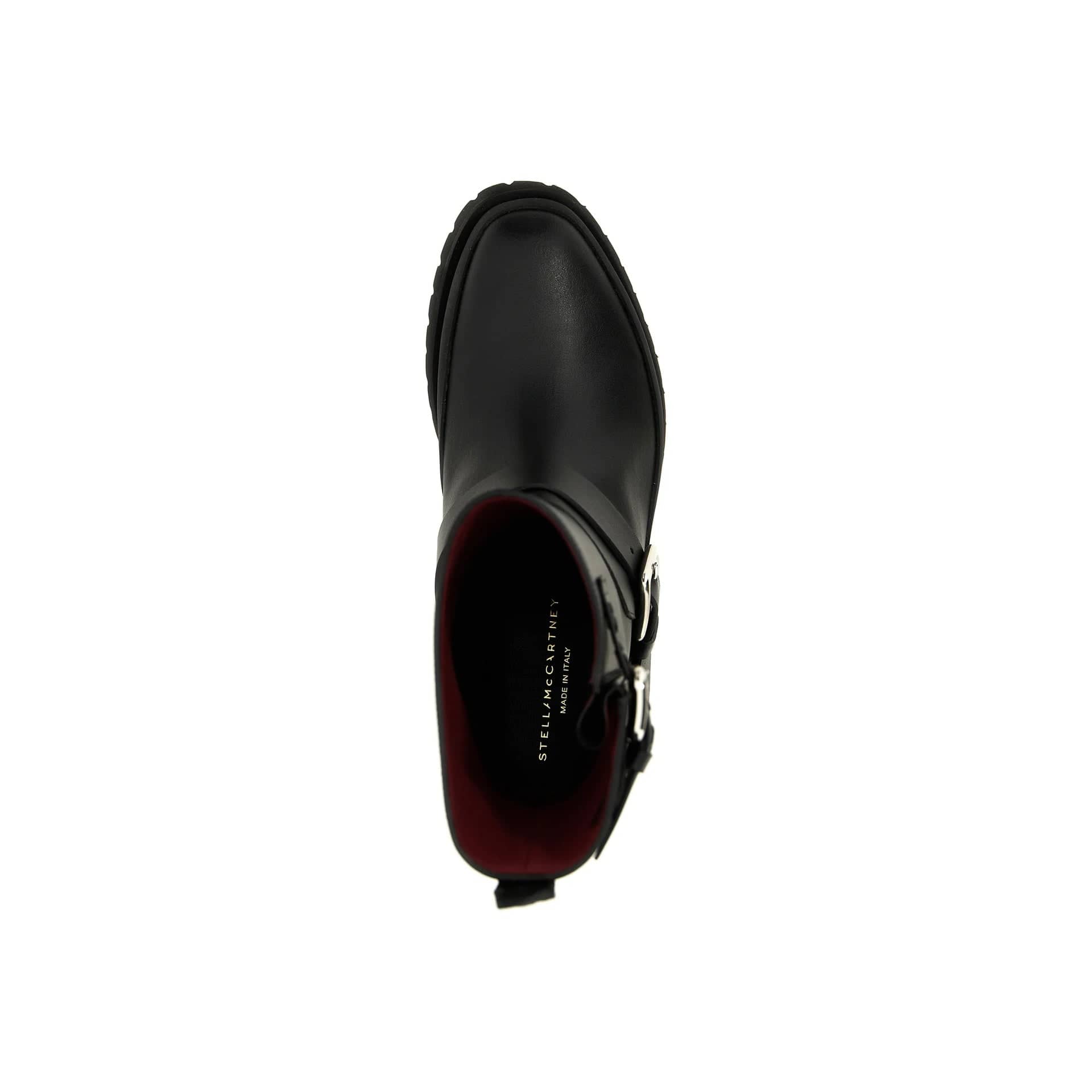 Stella McCartney Black Alter Mat Trace Ankle Boots