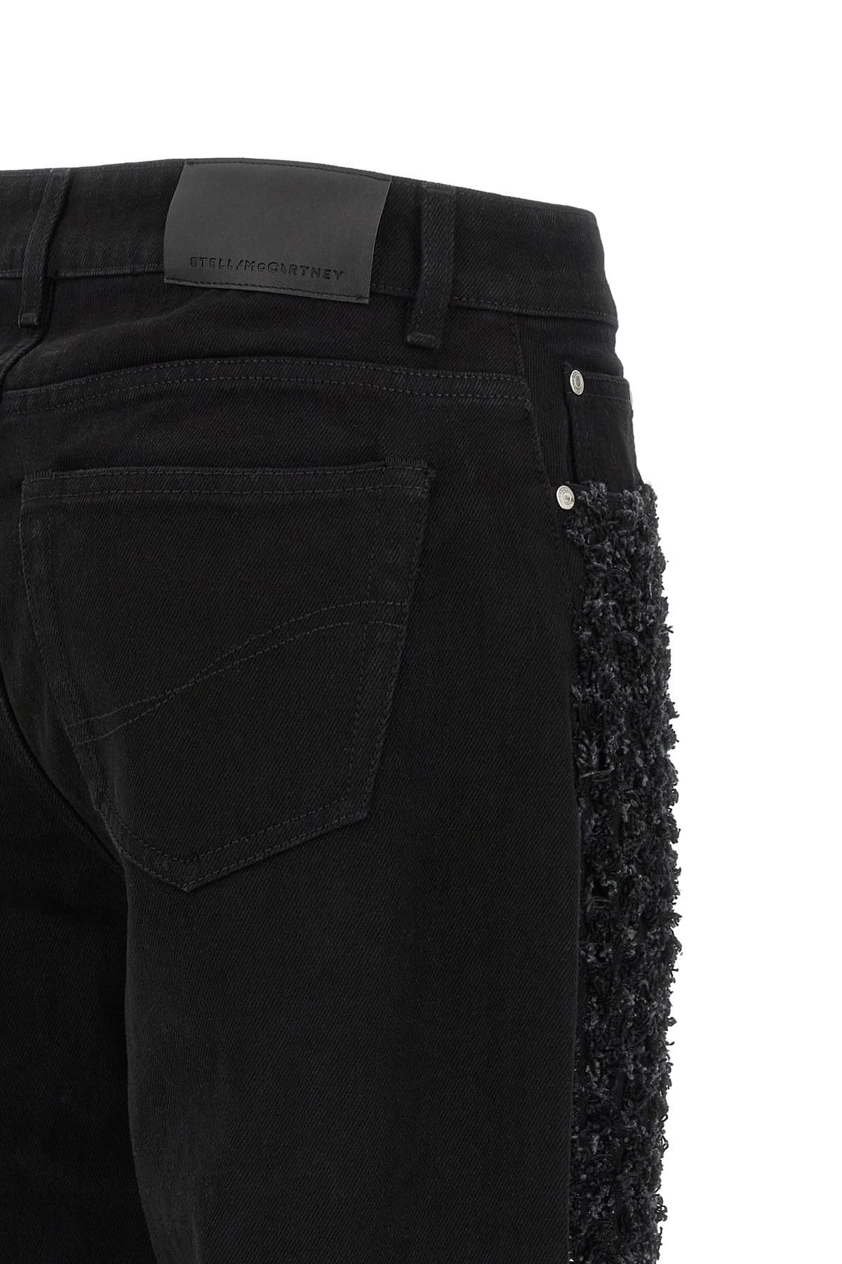 Stella McCartney Stella McCartney Black Bouclé Jeans