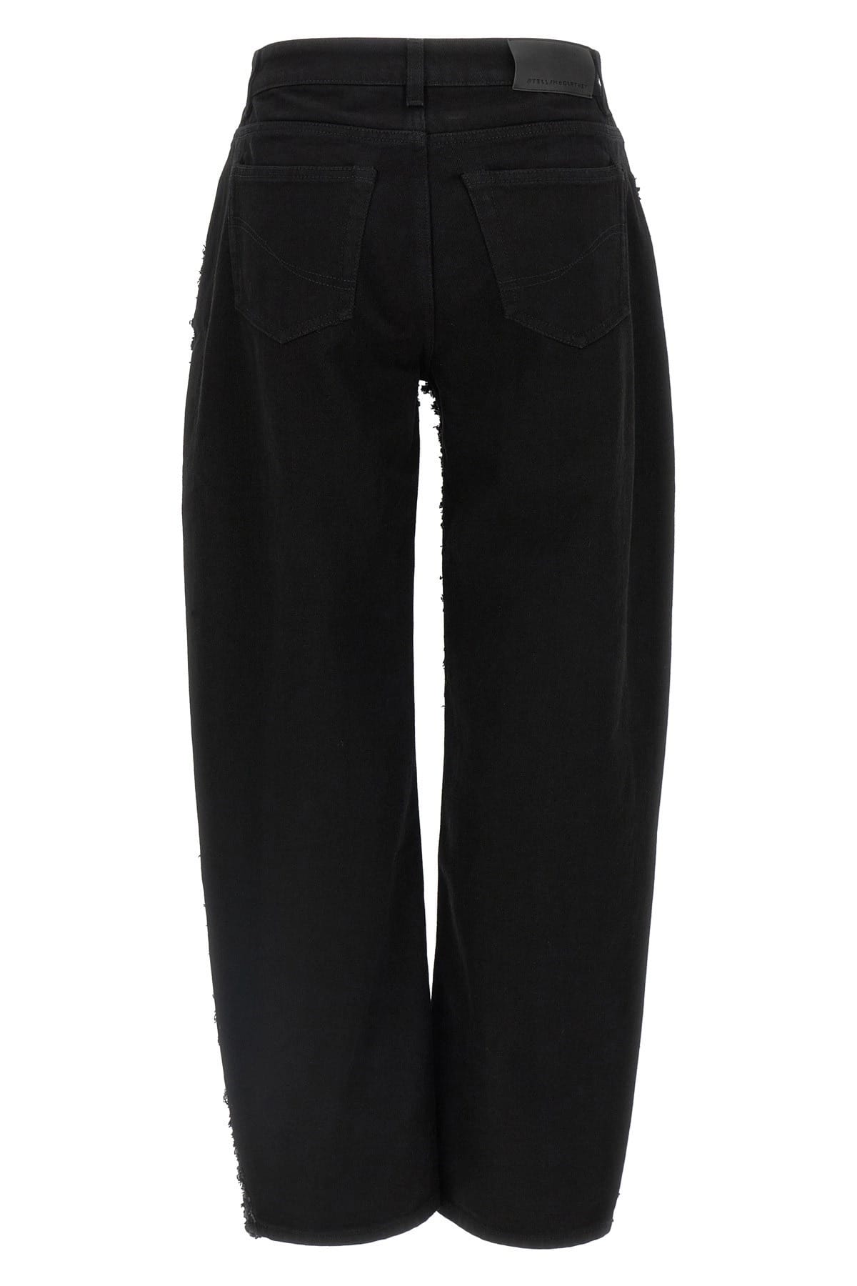 Stella McCartney Stella McCartney Black Bouclé Jeans