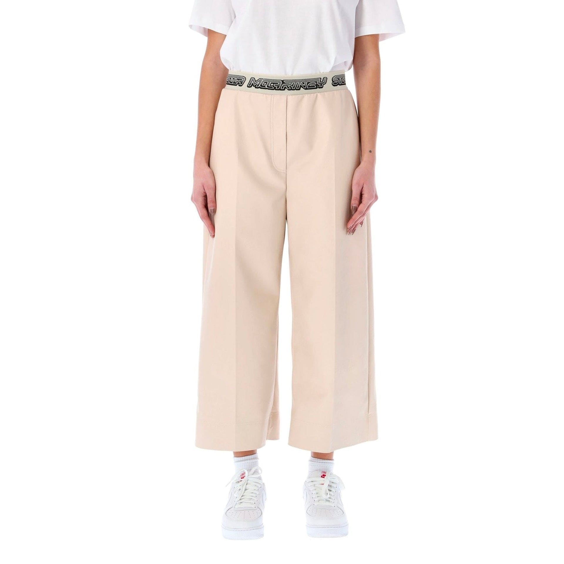 Stella McCartney Cropped Logo Pants - alternate view